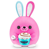 Snackles Medium - Bunny holdingÃÂ  PLUSH Cinnabon Center of the Roll - Pecan - Kiddy Zone