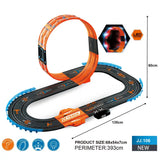 1:43 Slot Racing Track with LED lights 6yrs+