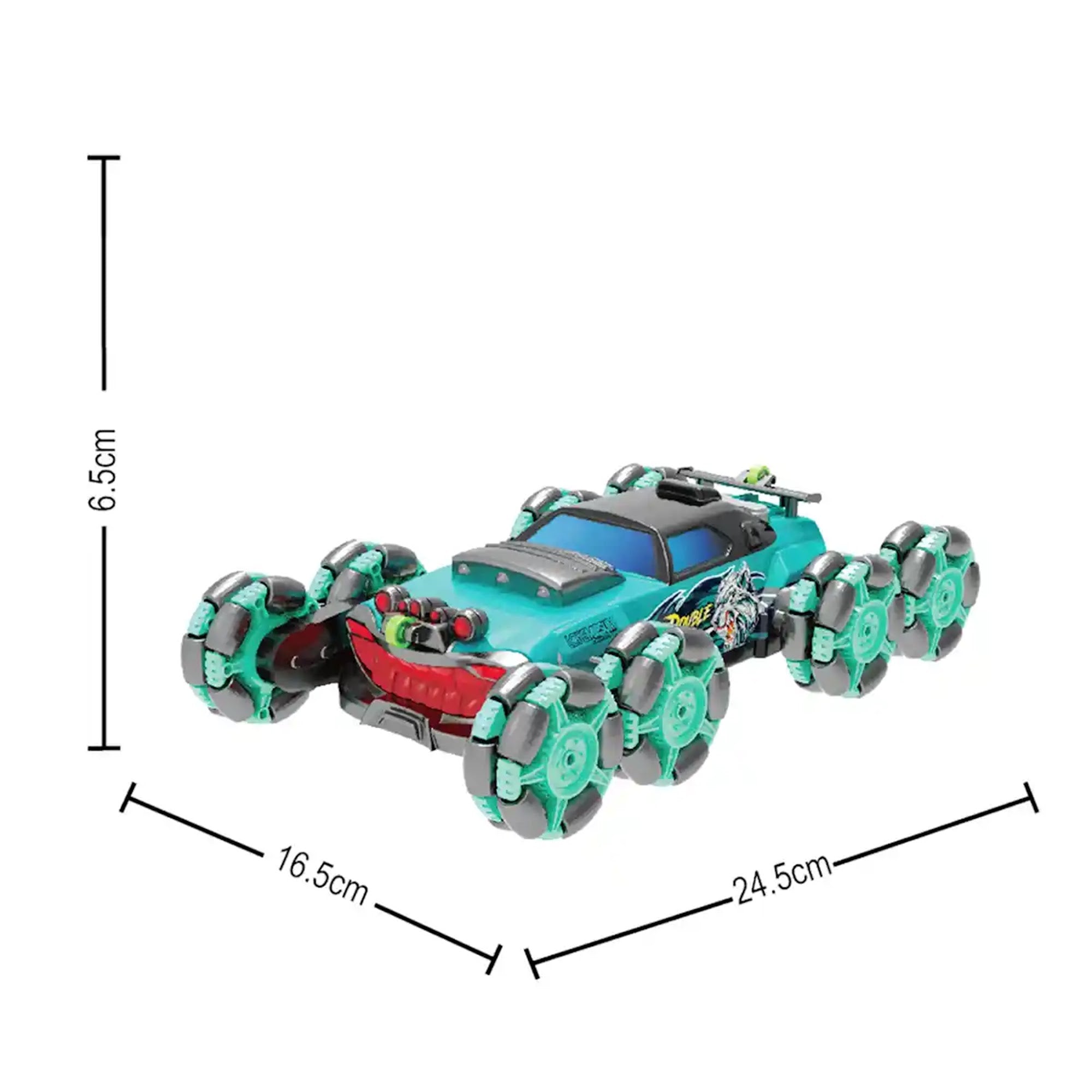 CRAZON 360ÃÂ°  R/C SPRAY EIGHT WHEELS CAR 3YRS+