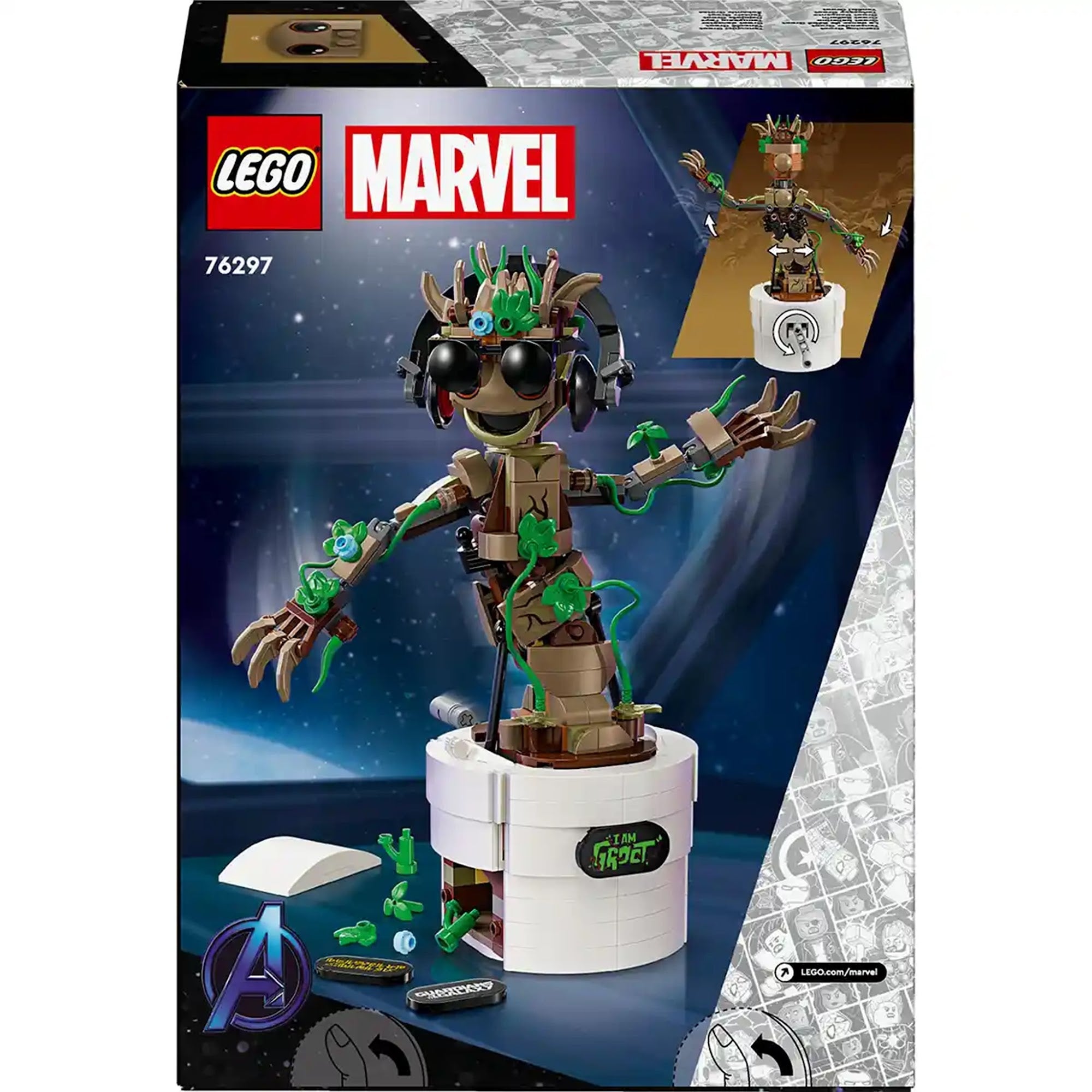 LEGO Marvel 76297 Dancing Groot - Kiddy Zone