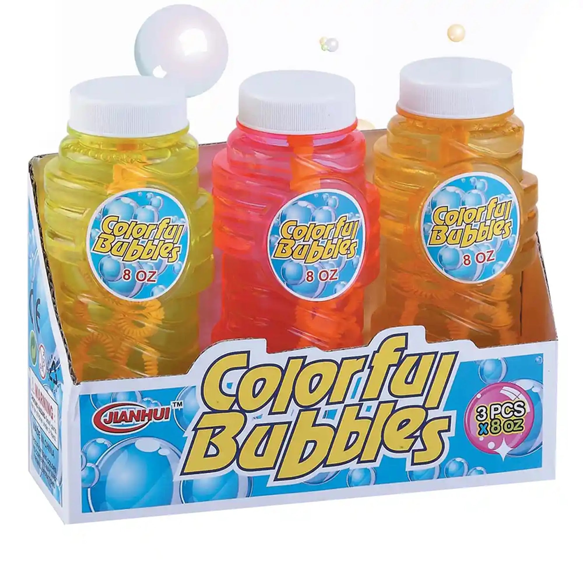 COLORFUL BUBBLE 8OZ