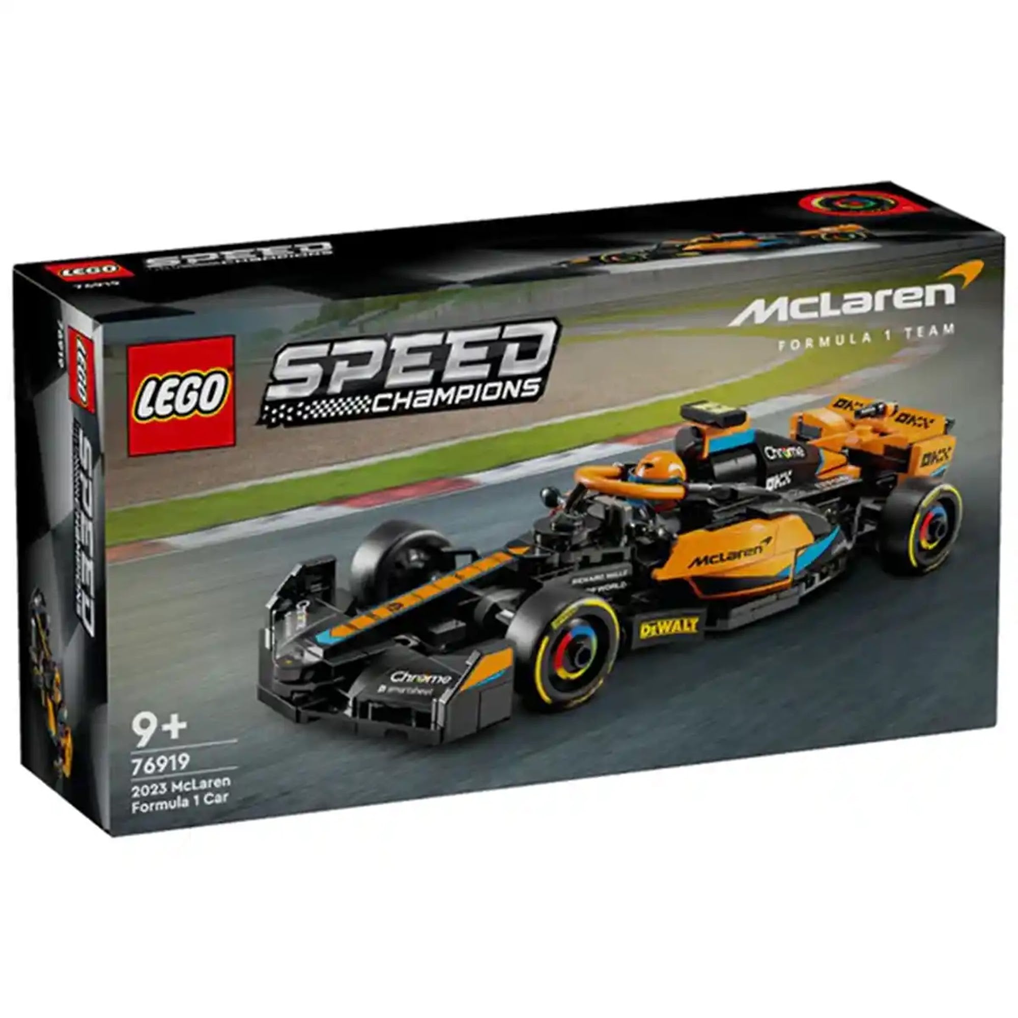 LEGOÃÂ® Speed Champions 2023 McLaren Formula 1 Race Car 76919