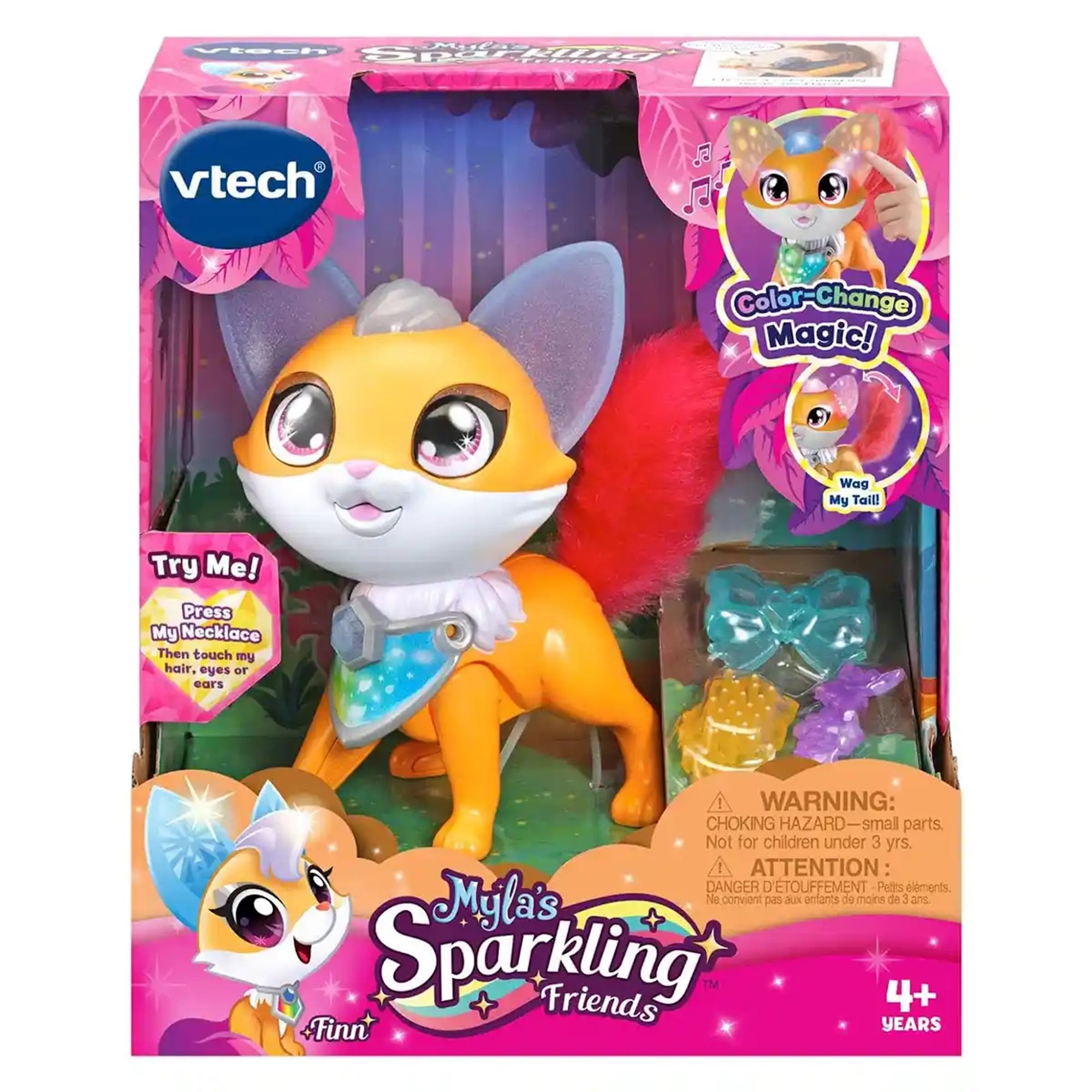 FINN THE FANTASTIC FOX ,PINK VERSION - Kiddy Zone