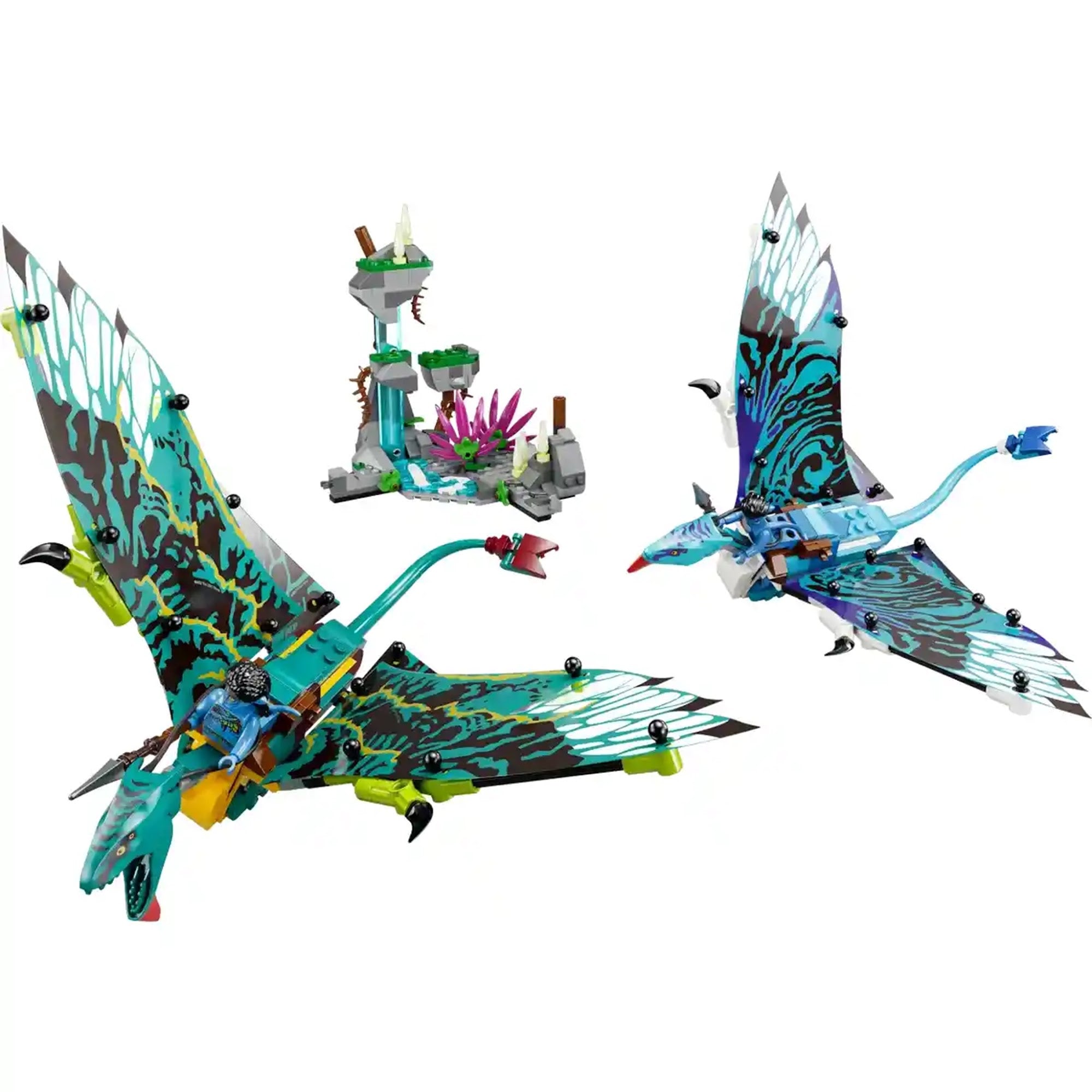 LEGOÃÂ® Avatar Jake & NeytiriÃ¢ÂÂs First Banshee Flight 75572 Building Toy Set (572 Pcs) - Kiddy Zone