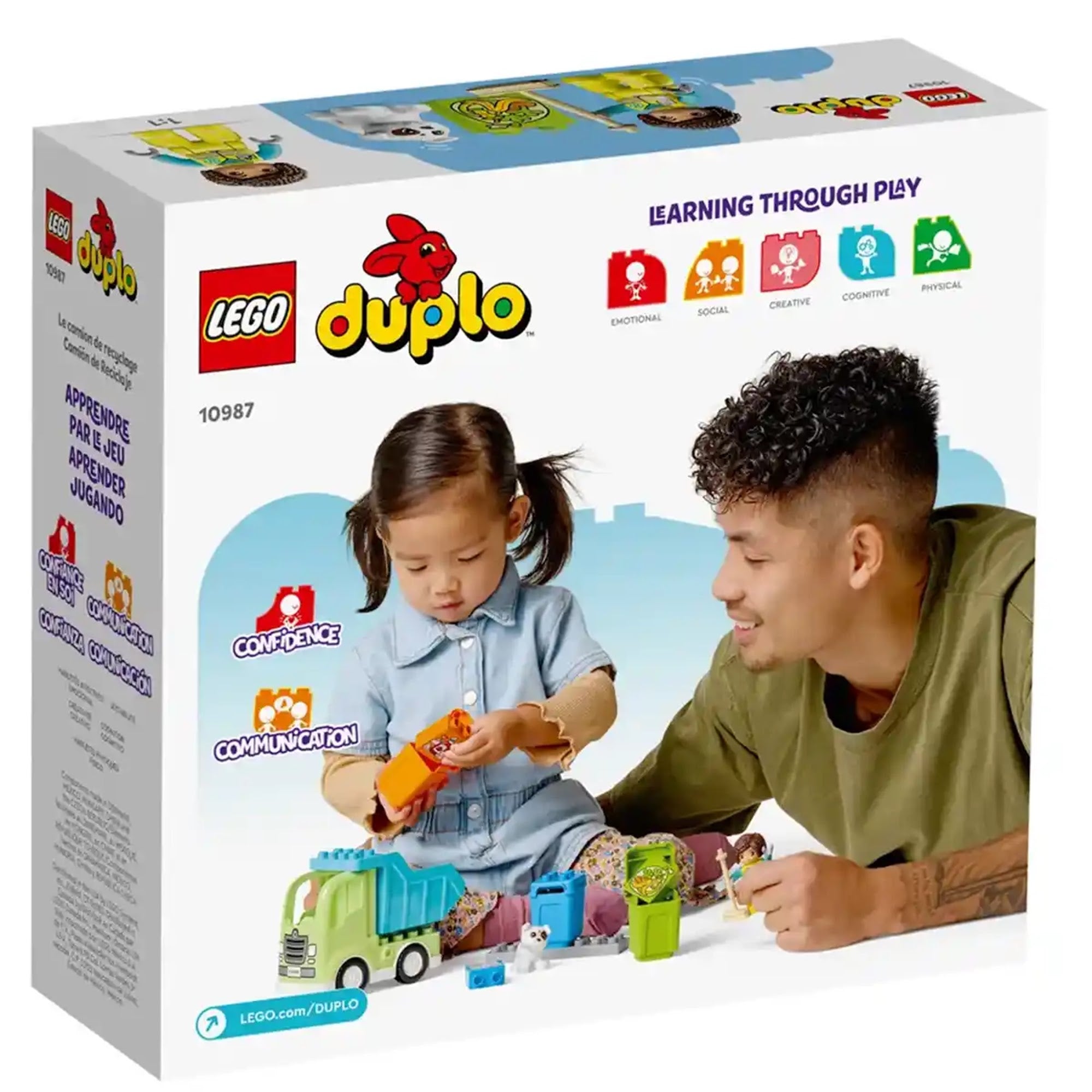 LEGO Duplo 10987 Recycling Truck V29 - Kiddy Zone