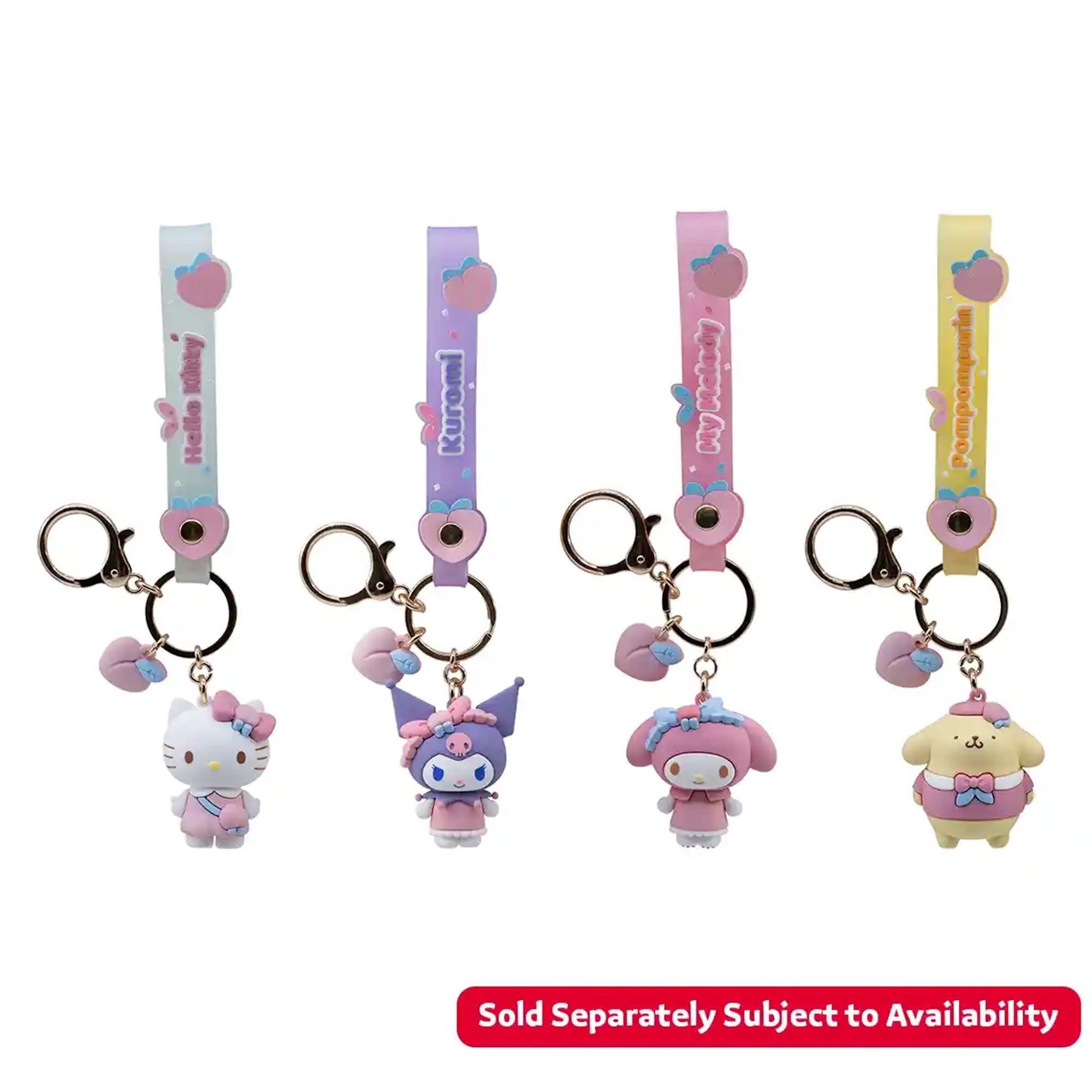 HELLO KITTY K.CHAIN PEACH PDQ12 WOC