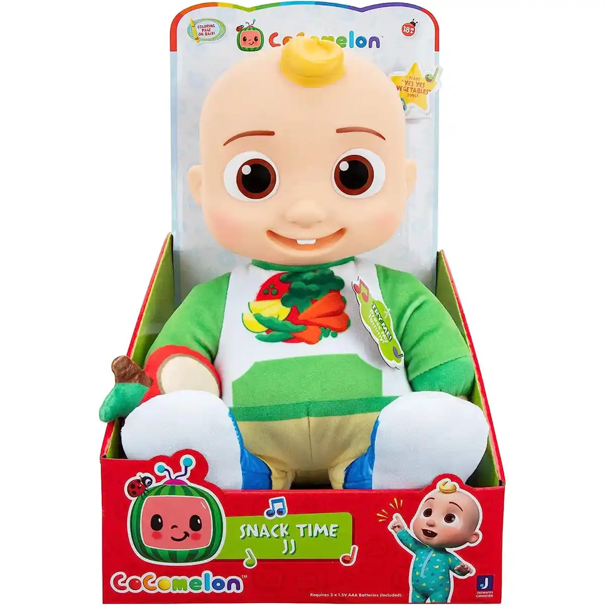COCOMELON DOLL ROTO SNACK TIME JJ