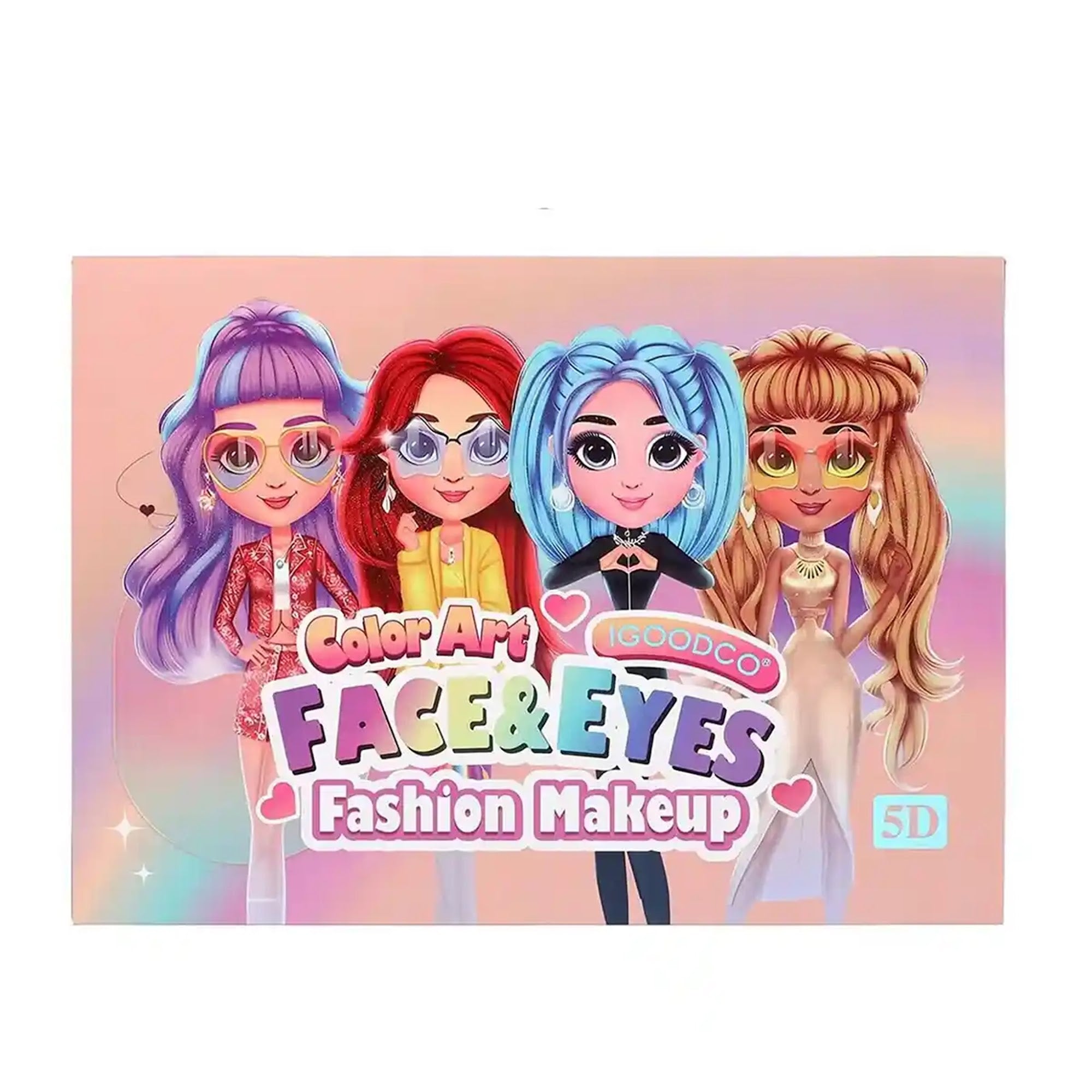 112 Color makeup eye shadow palette 3yrs+ - Kiddy Zone