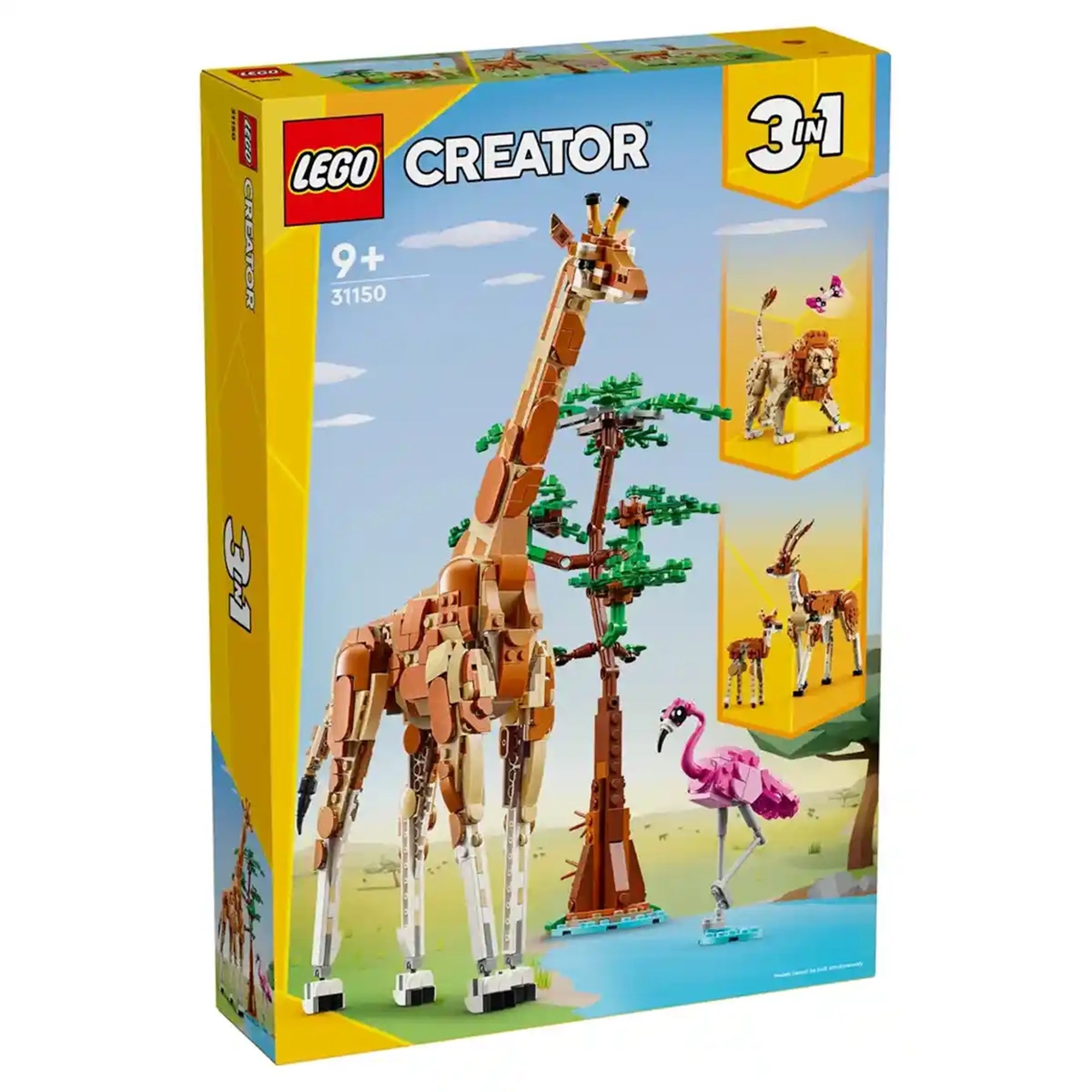 Lego Creator  Wild Safari Animals 31150 - Kiddy Zone