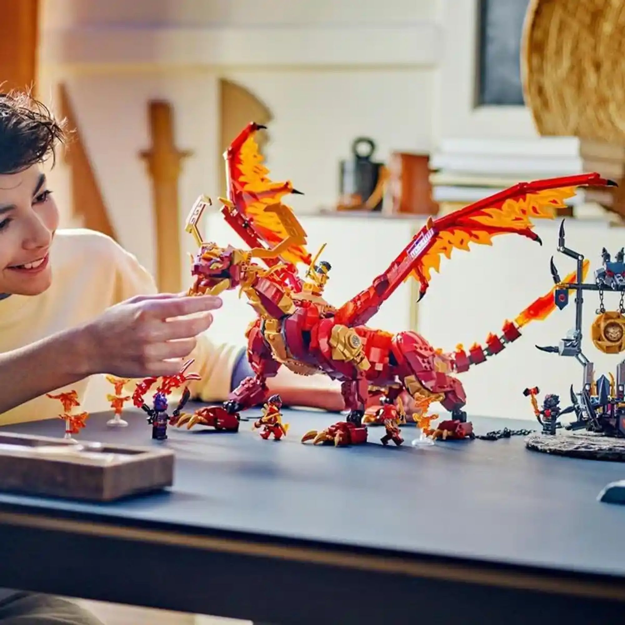 Lego Ninjago 71822 Source Dragon of Motion