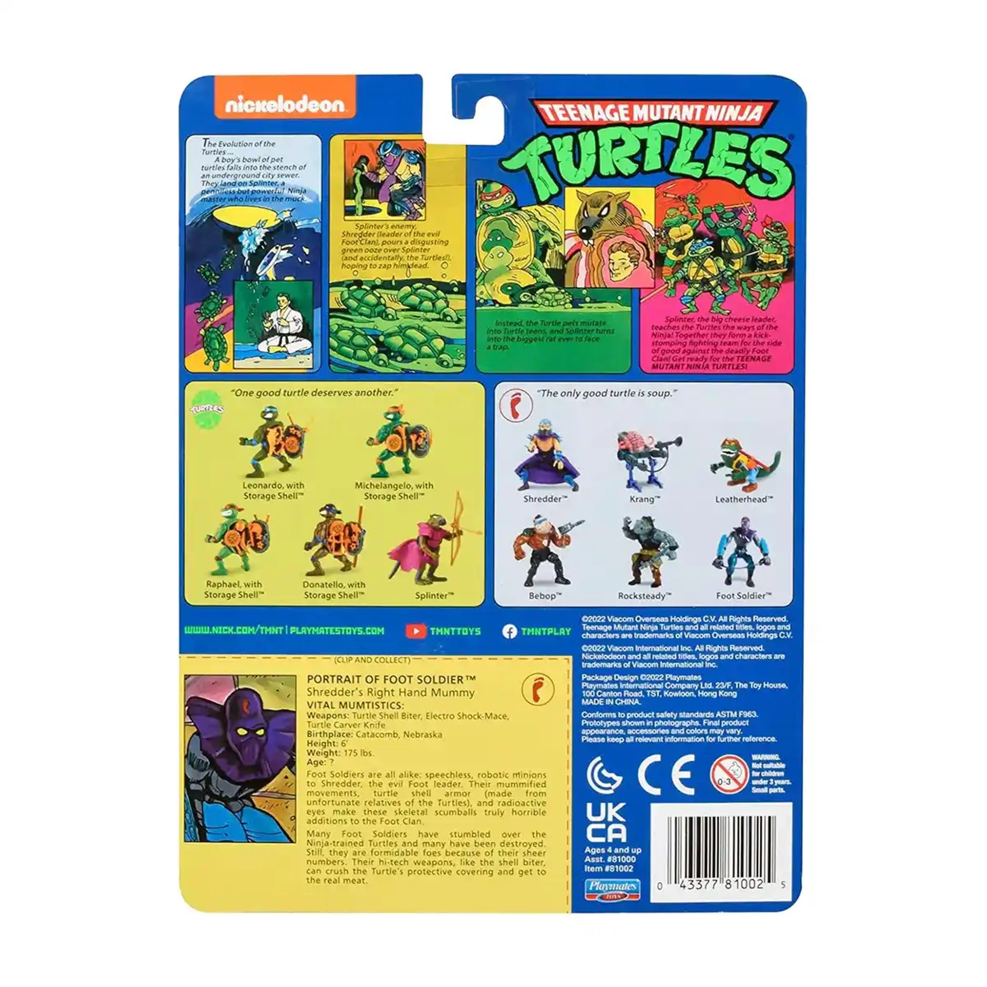 TMNT CLASSIC 4IN MUTANT FIGURES ASST - Kiddy Zone