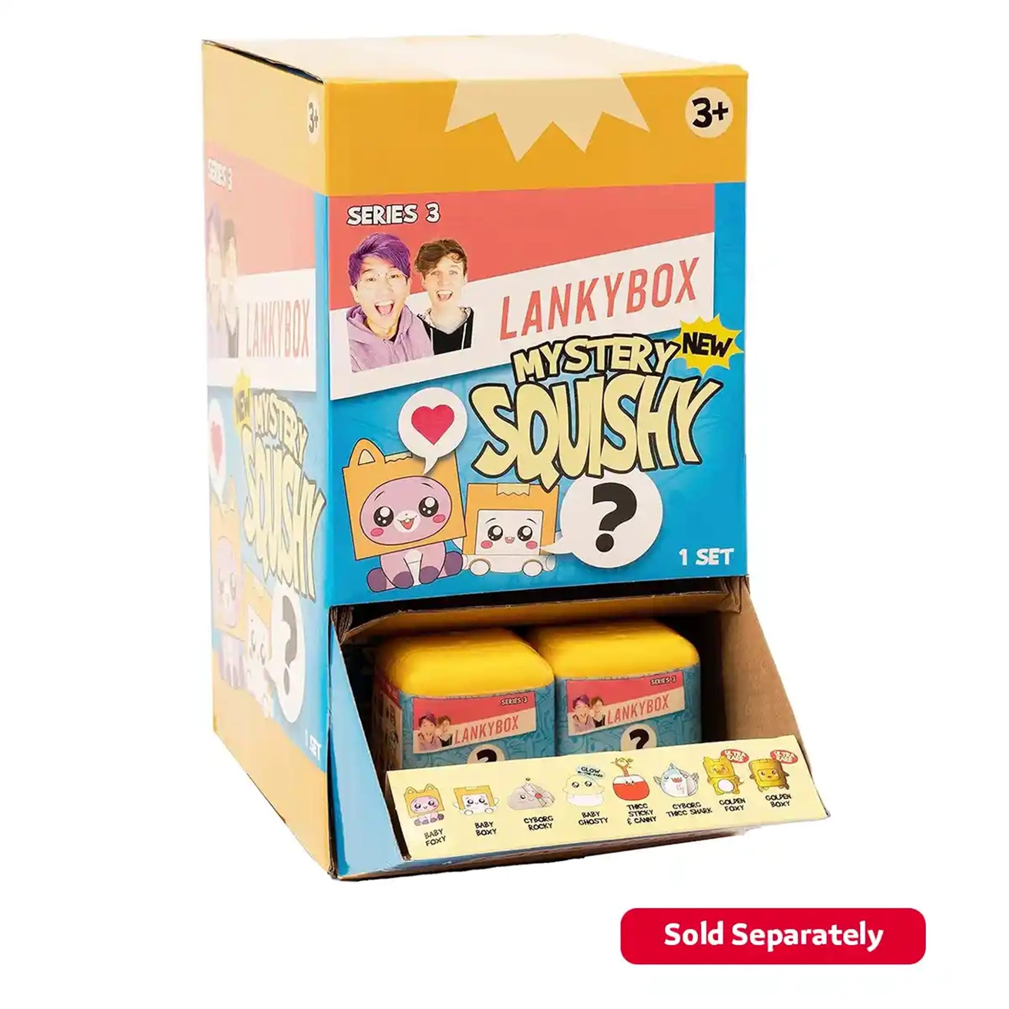 LankyBox Mystery Squishy S3 - Kiddy Zone
