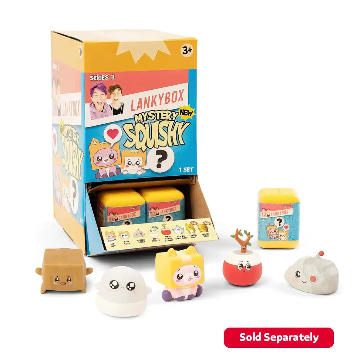 LankyBox Mystery Squishy S3 - Kiddy Zone