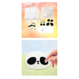 bag charm-furry panda