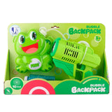 FROG BACKPACK BUBBLE GUN 3YRS+