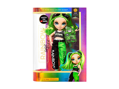 RH Junior High Fashion Doll - Jade Hunter (Green) - Kiddy Zone