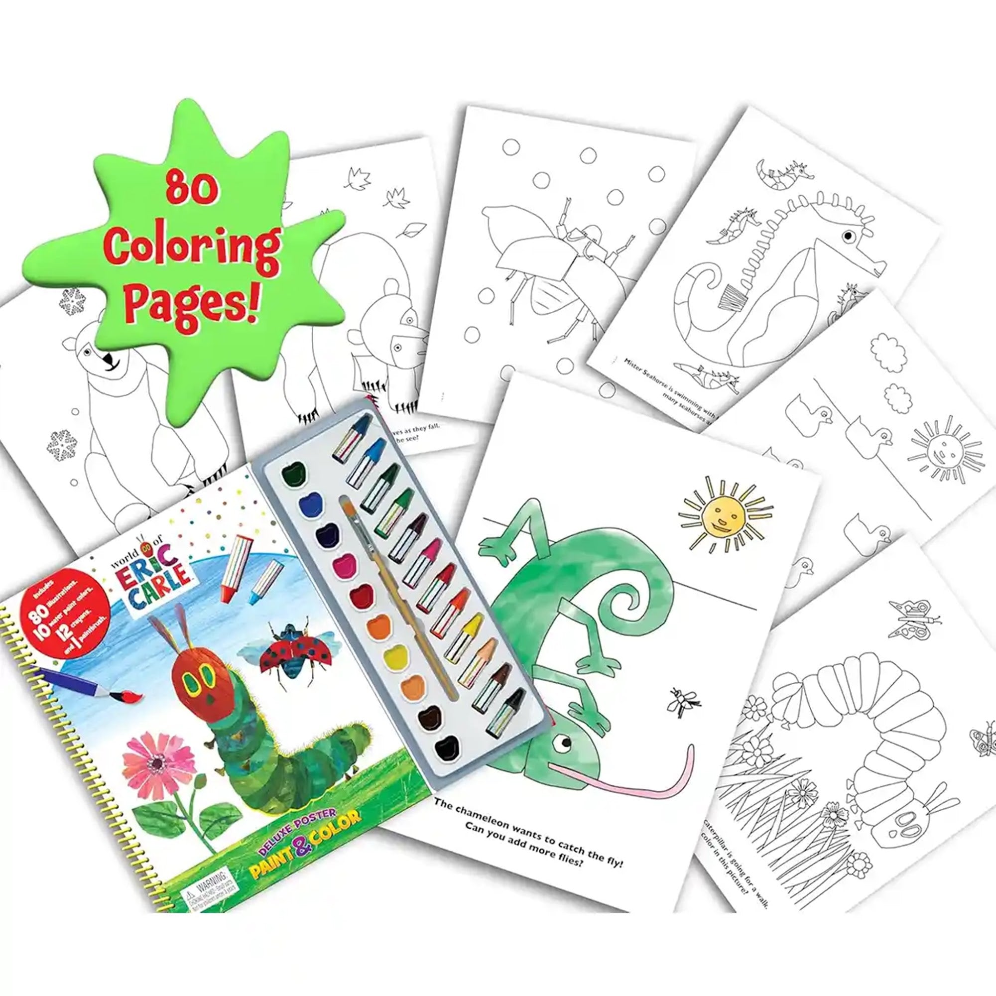 ERIC CARLE DELUXE POSTER PAINT & COLOR - Kiddy Zone