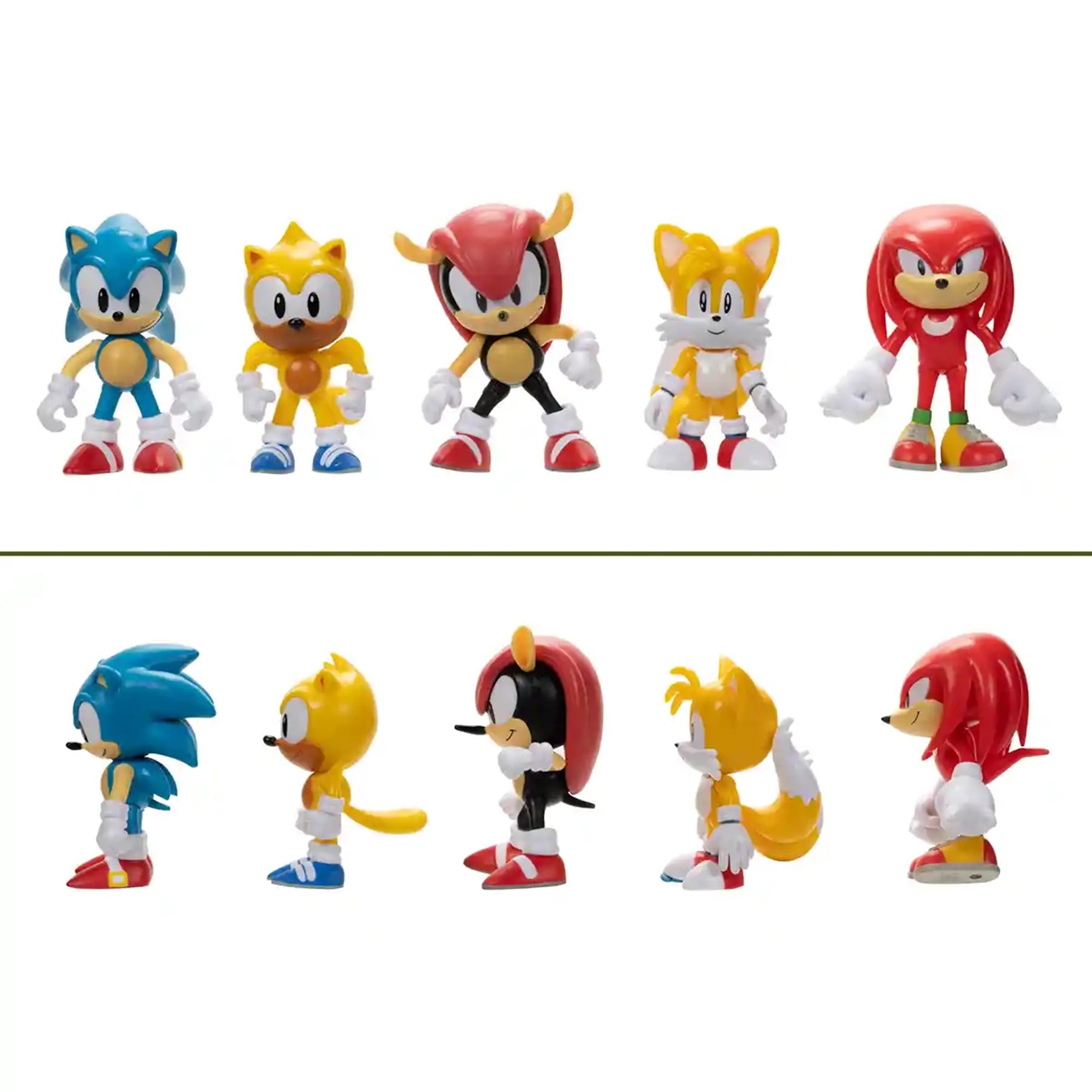 Sonic 2.5" Figures 5-PK