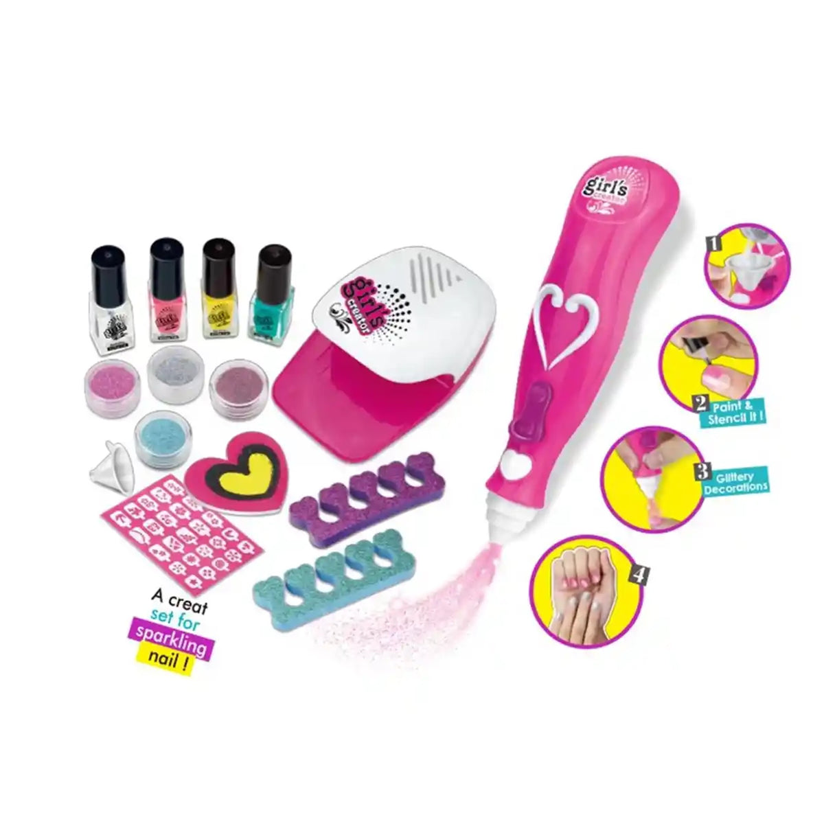 NAIL ART STUDIO FOR GIRLS 5YRS+ - Kiddy Zone