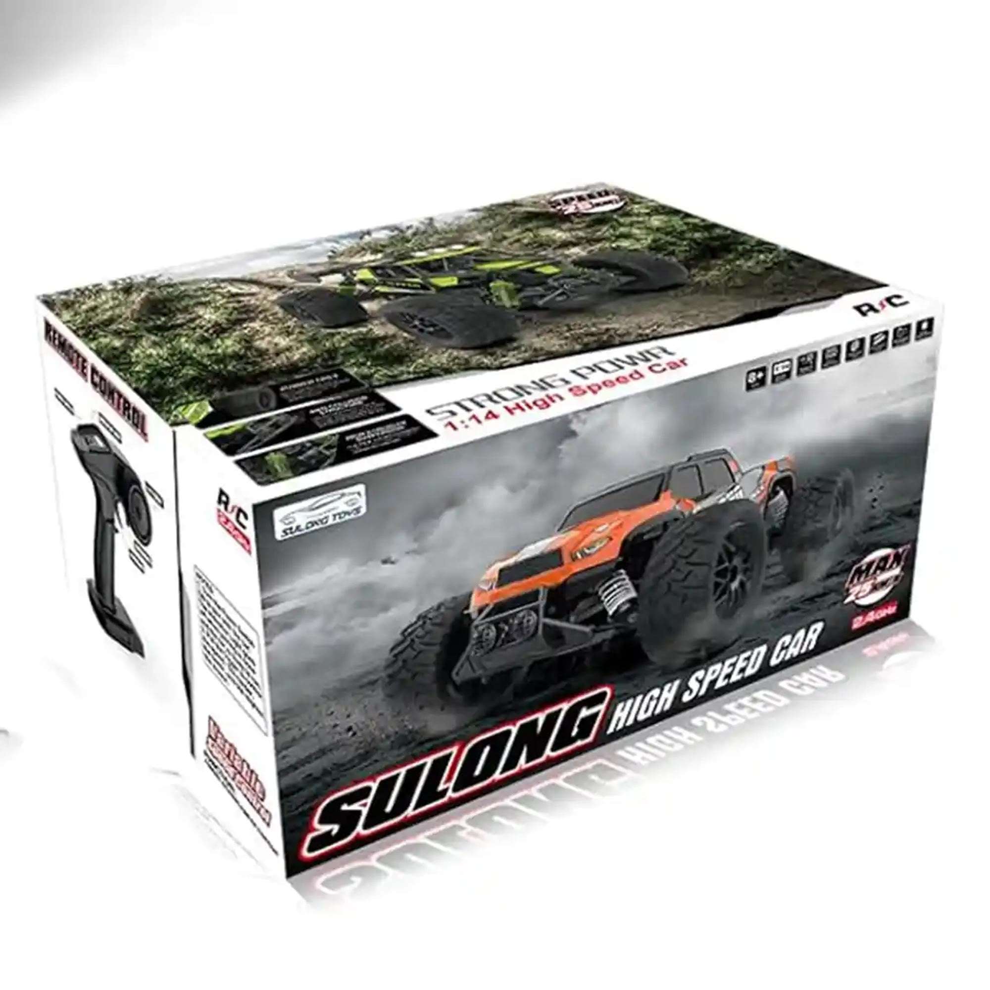 2.4G 1:14 HIGH SPEED R/C CAR  8YRS+ ; 25KM/H