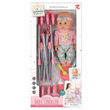 Tutu Babby Doll, my sweet love with stroller - Pink - Kiddy Zone