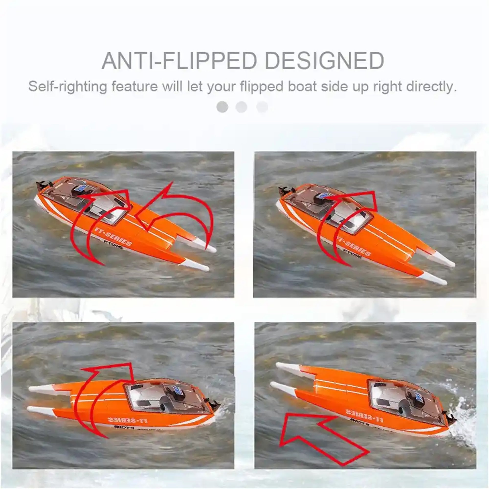2.4G R/C FT016 RACING BOAT 14YRS+ - Kiddy Zone