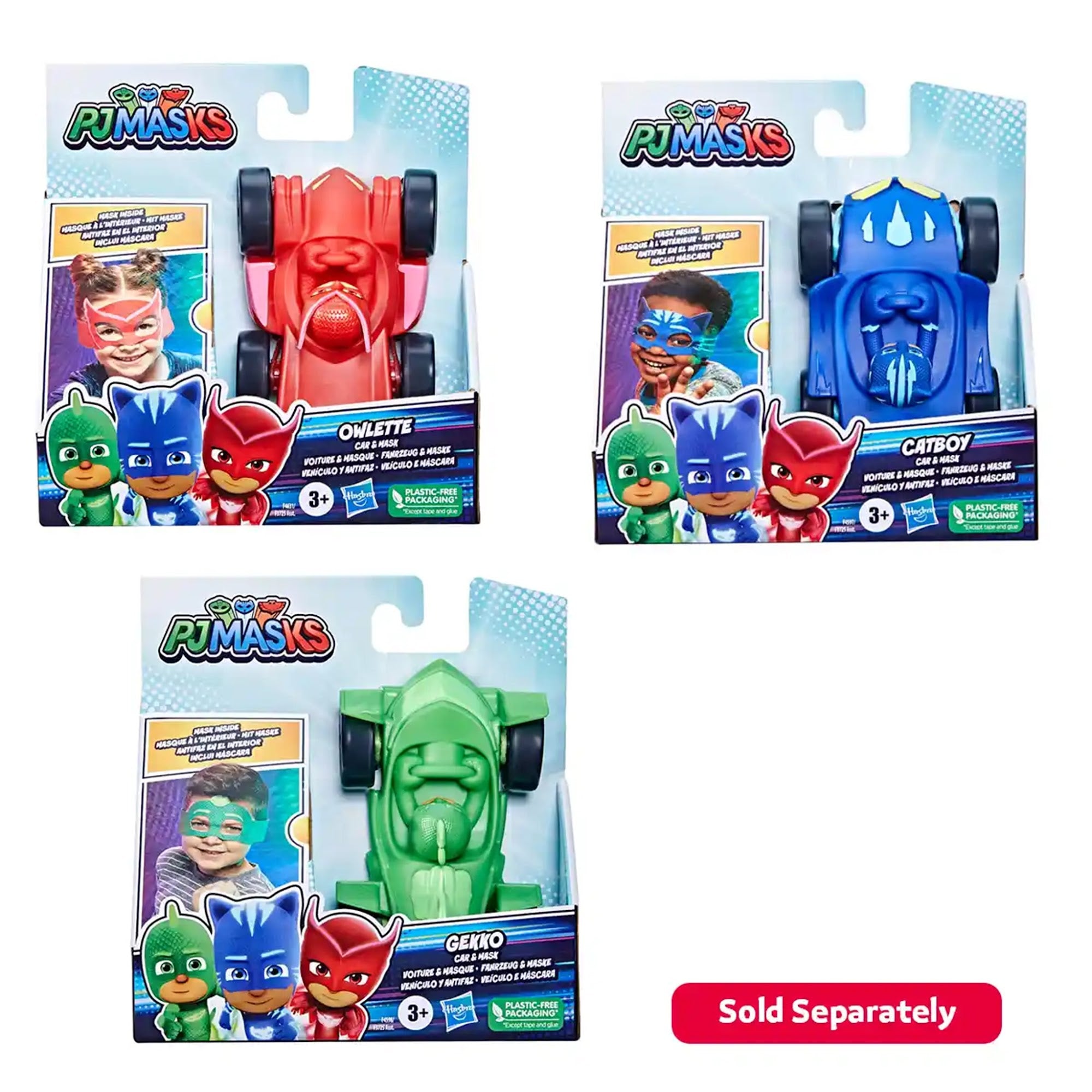 PJ mask HERO CAR AND MASK SET