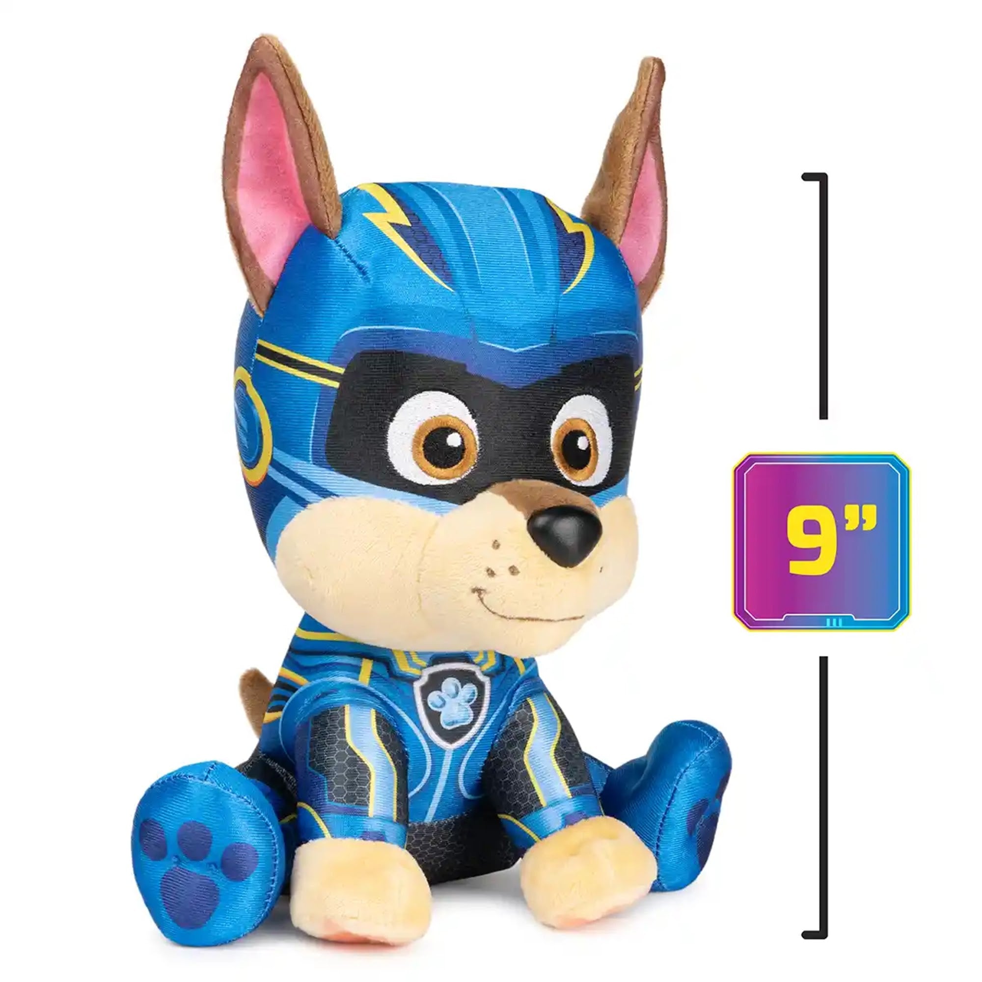 Paw Patrol Movie2 Plush 9"Chase(Impulse) - Kiddy Zone