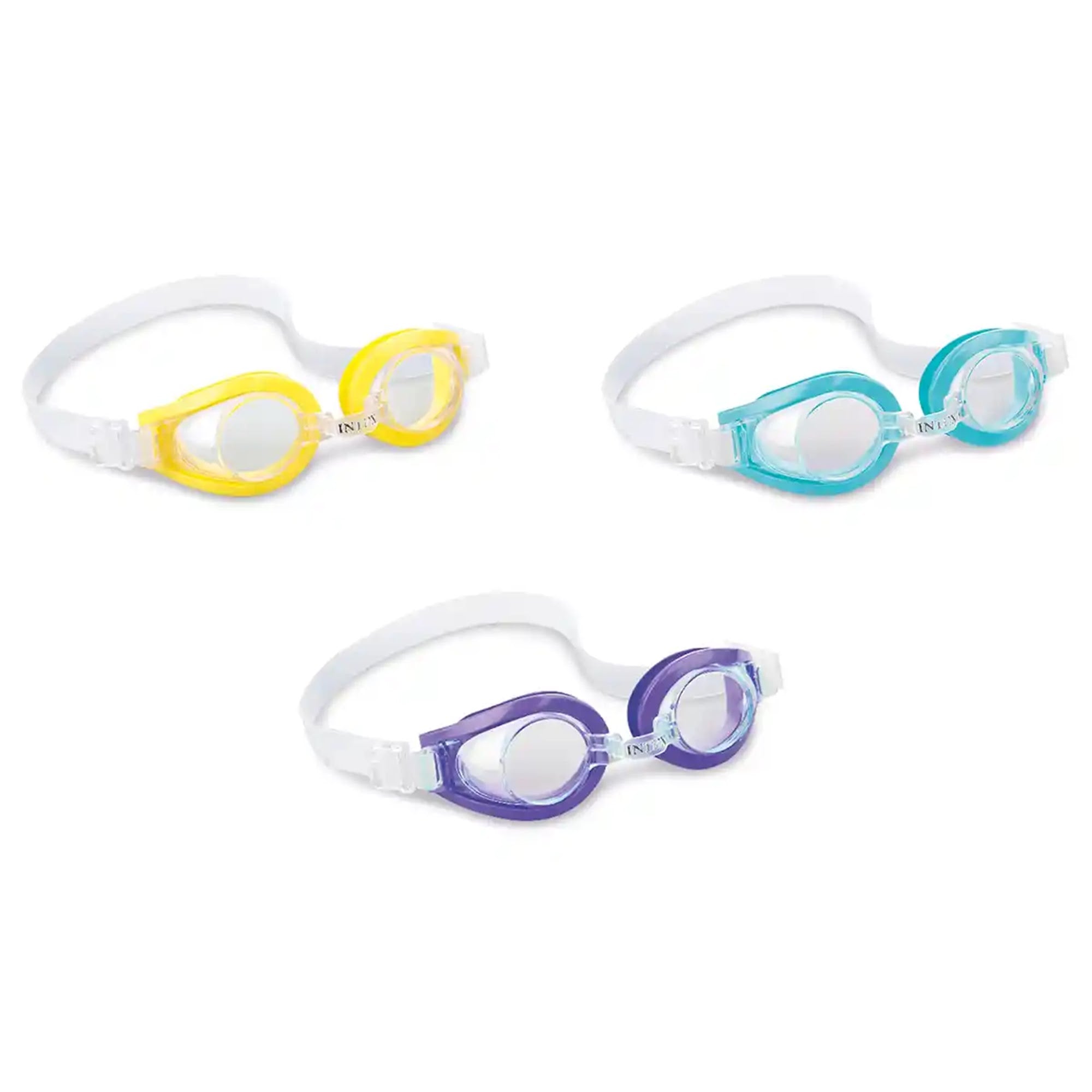 INTEX PLAY GOGGLES, Ages 8+, 3 Colors