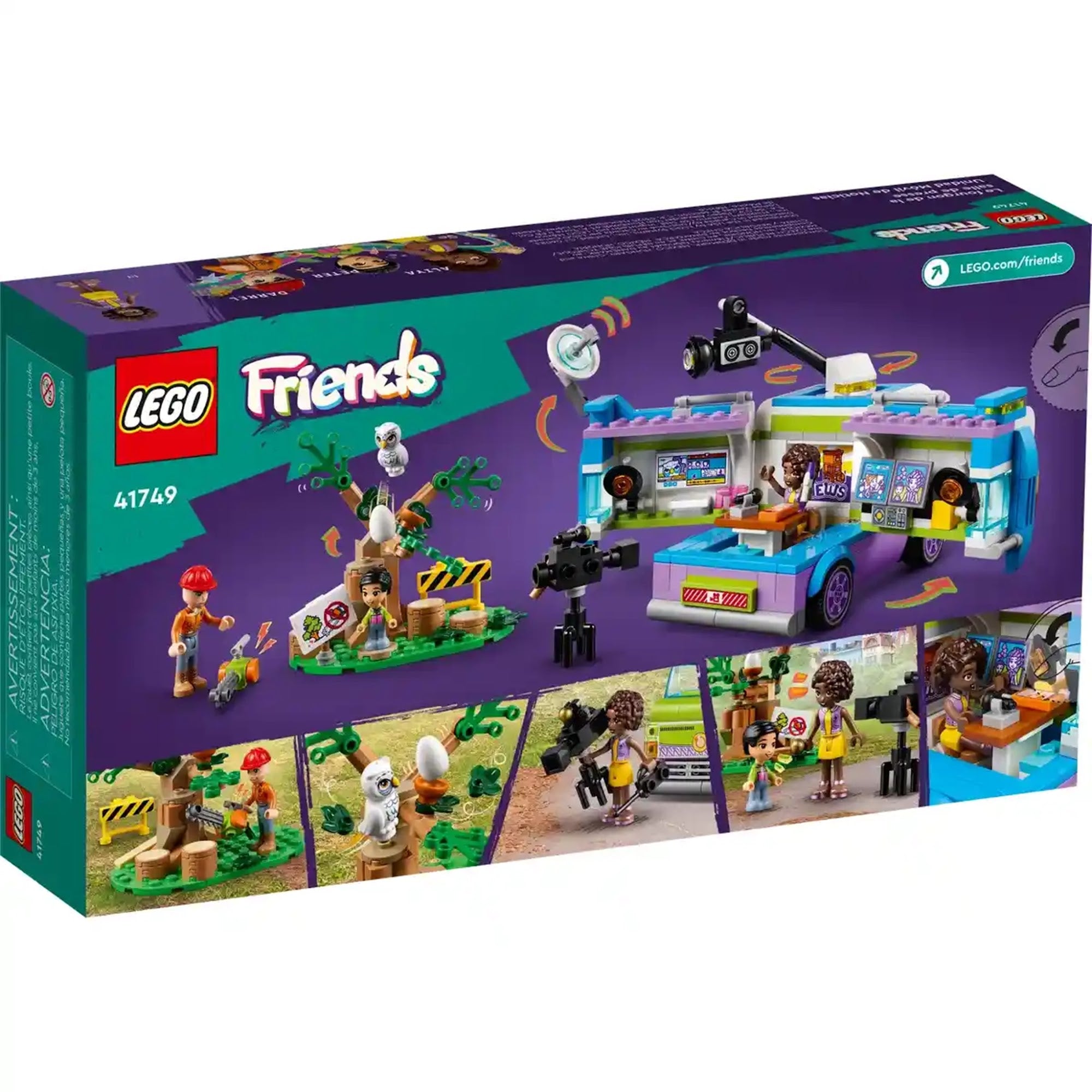 LEGO FRIENDS 41749 Newsroom Van V29