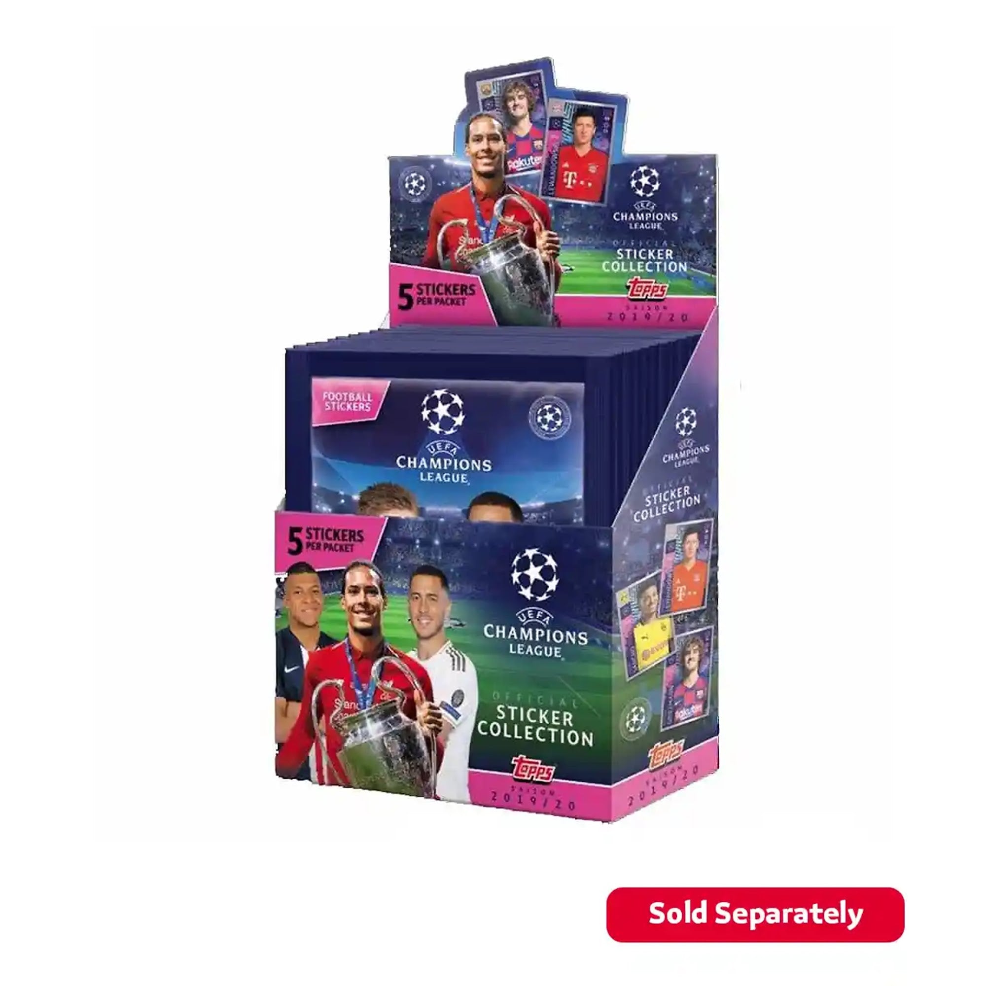 Topps - CL Match Attax 19-20 Sticker Packets - Kiddy Zone
