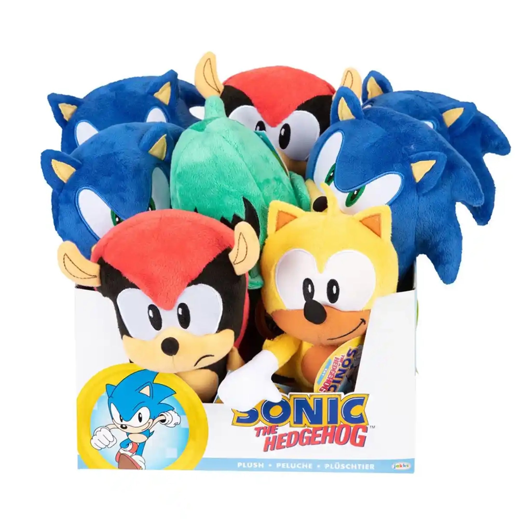 Sonic Basic Plush 9" Wave #7 Asst. 4 - Kiddy Zone