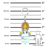 Lego IQ Minifigures Keychain Light  Medical Profes (PDQ) - Kiddy Zone
