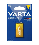 VARTA LONG LIFE  9v 1PC/PCKT