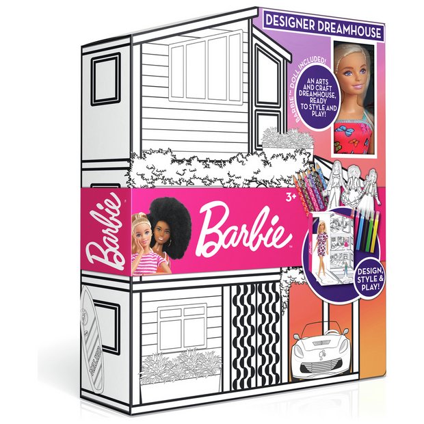 BARBIE DESIGNER DREAMHOUSE WITH DOLL - Kiddy Zone