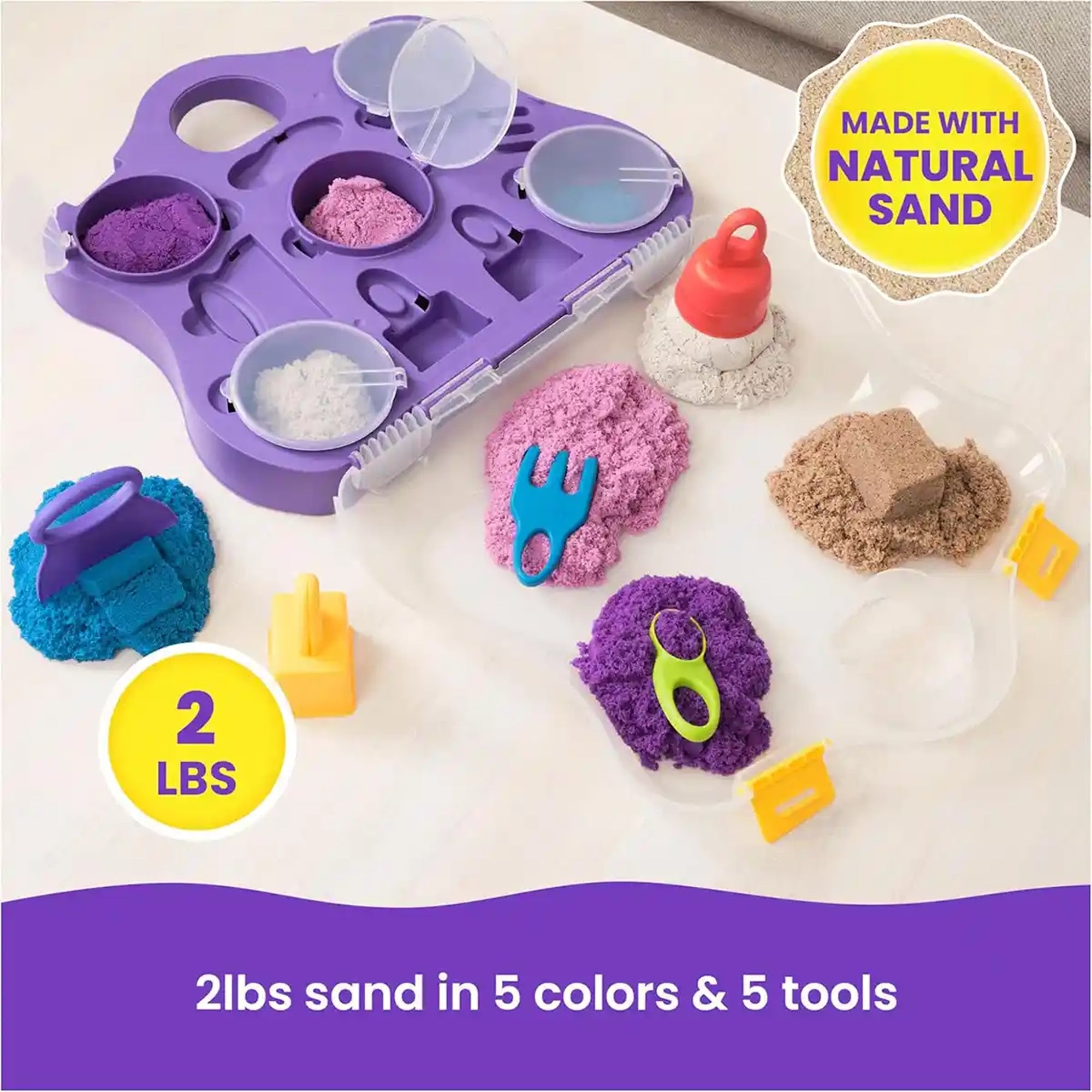 Kinetic Sand Variety Case - Kiddy Zone