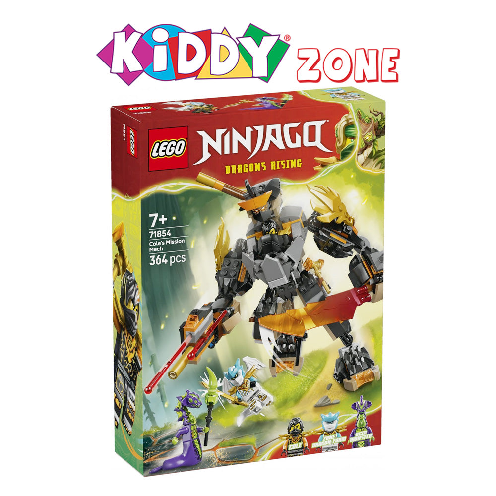 LEGOÃÂ® NINJAGOÃÂ® ColeÃ¢ÂÂs Mission Mech & Dragon Zane Toys 71854 - Kiddy Zone