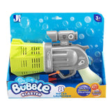 AUTOMATIC LIGHT REVOLVER BUBBLE GUN (NEW COLOR) 3YRS+ - Kiddy Zone