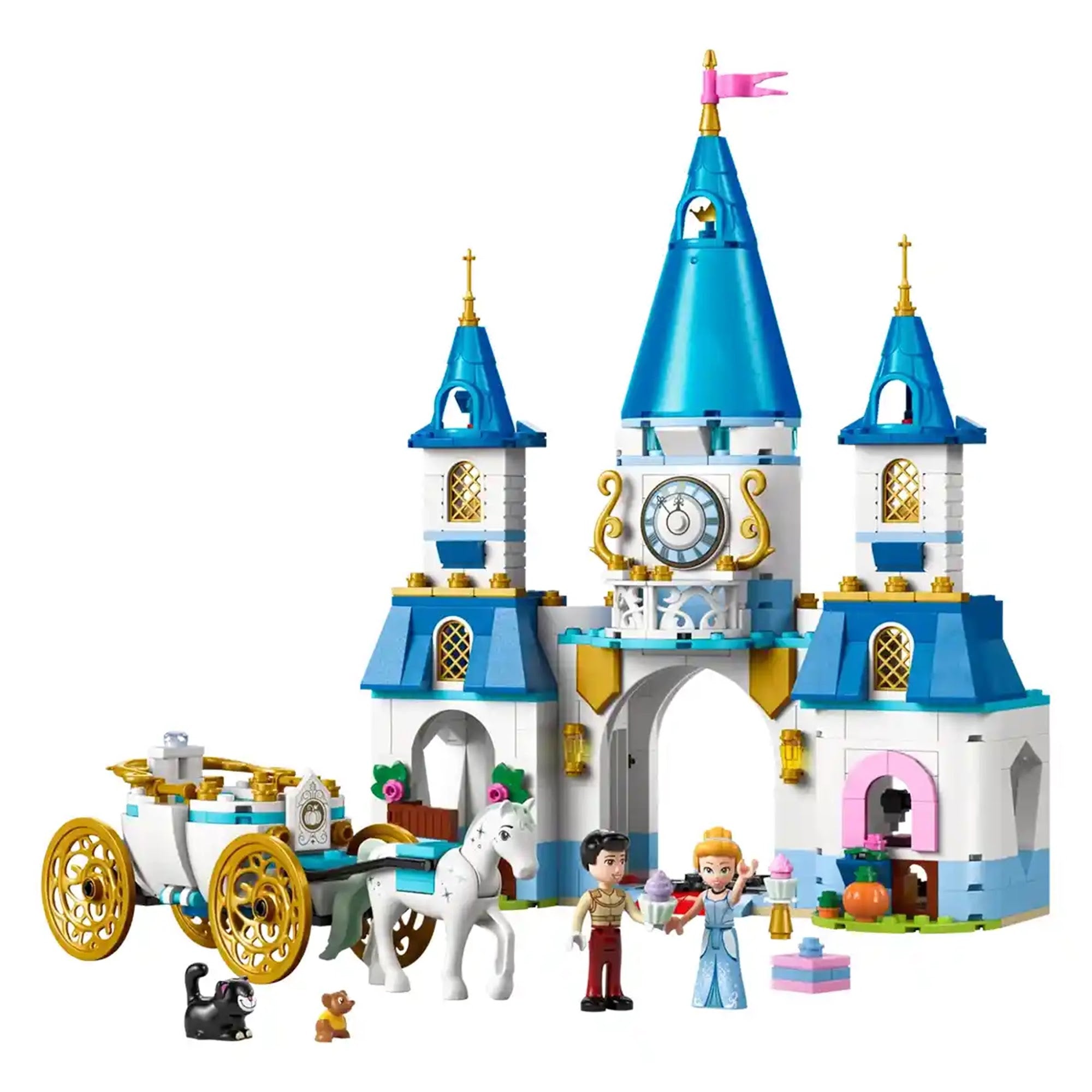 LEGO 43275 Cinderella's Castle & Horse Carriage - Kiddy Zone
