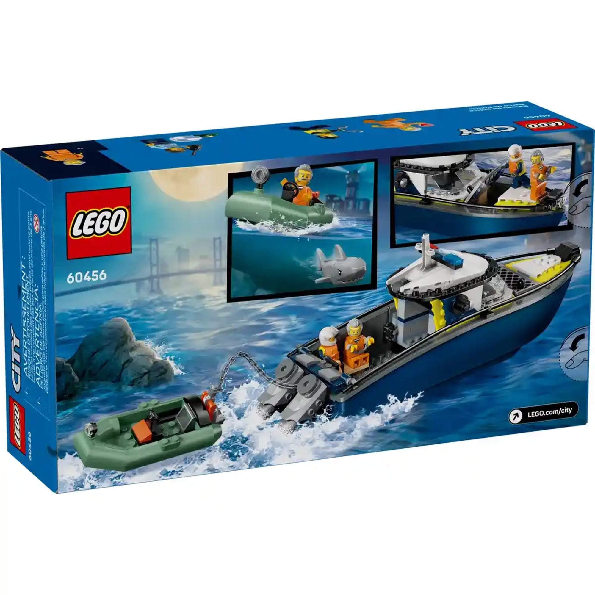 LEGO 60456 Police Boat Chase V29 - Kiddy Zone