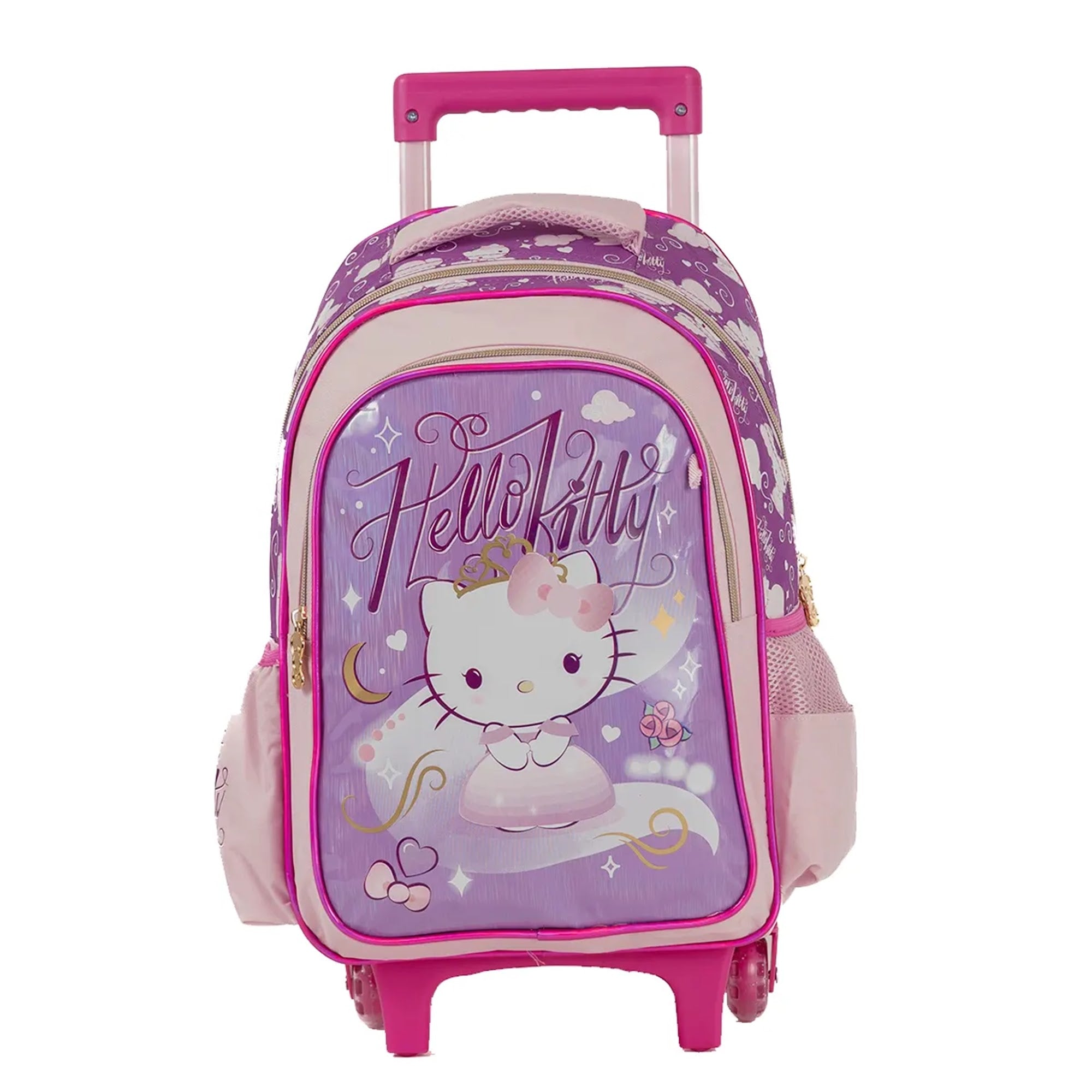 Trolley Bag 2 Main Compartments and 2 Side Pockets 16" - Kiddy Zone