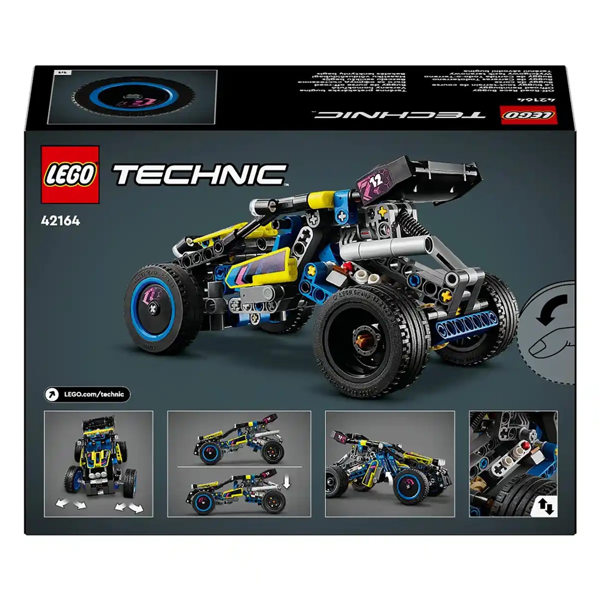 LEGOÃÂ® Technic Off-Road Race Buggy Car Toy 42164
