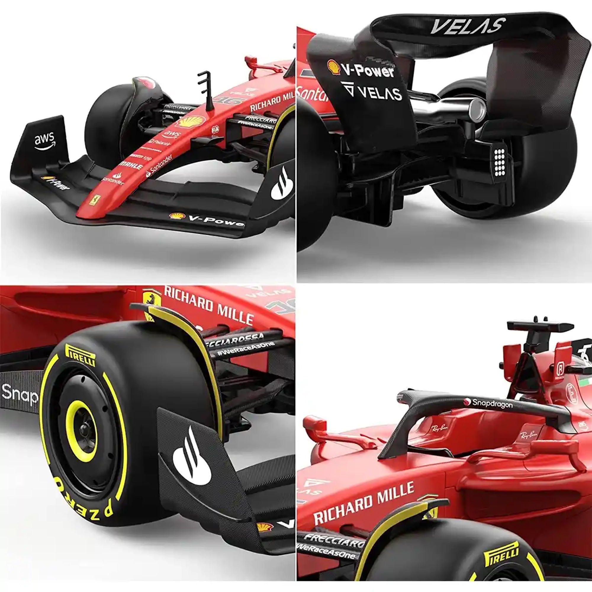 RASTAR R/C 1:12 Ferrari F1 75 - Red