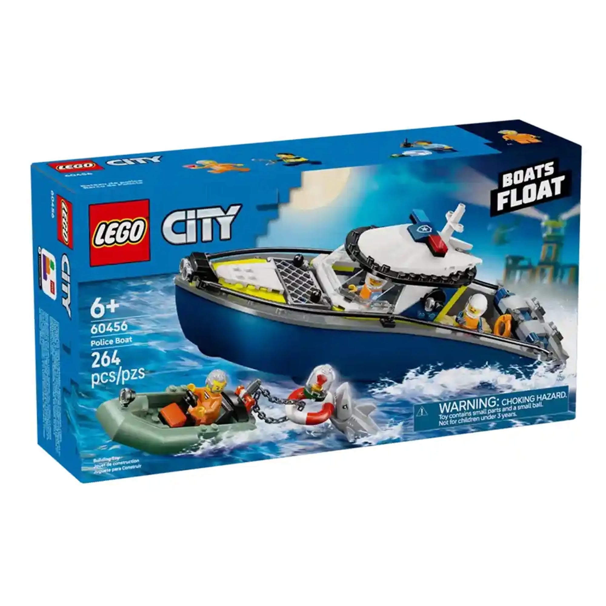 LEGO 60456 Police Boat Chase V29 - Kiddy Zone