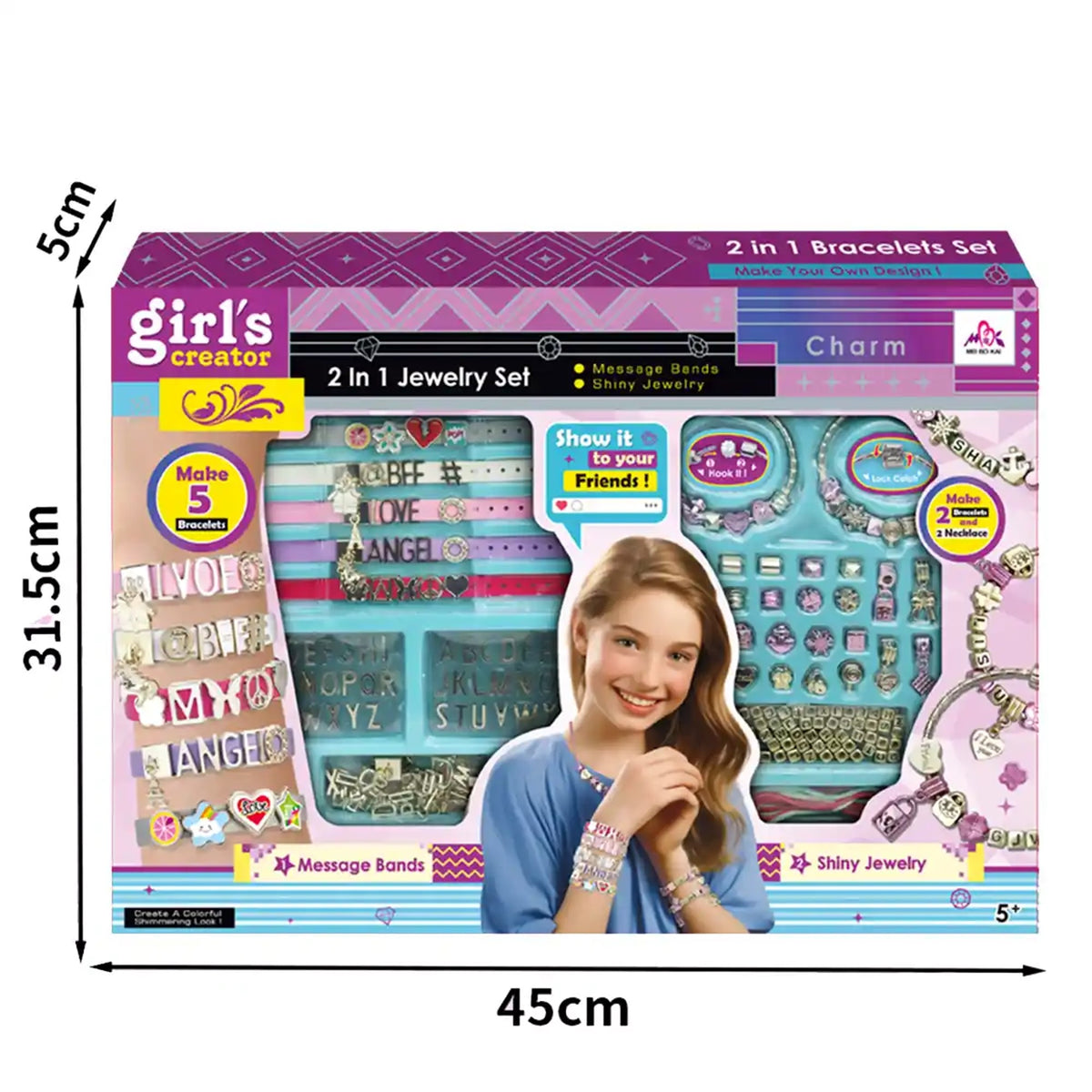 WATCH STRAP PANDORA 2-IN-1 SET 5YRS+ - Kiddy Zone
