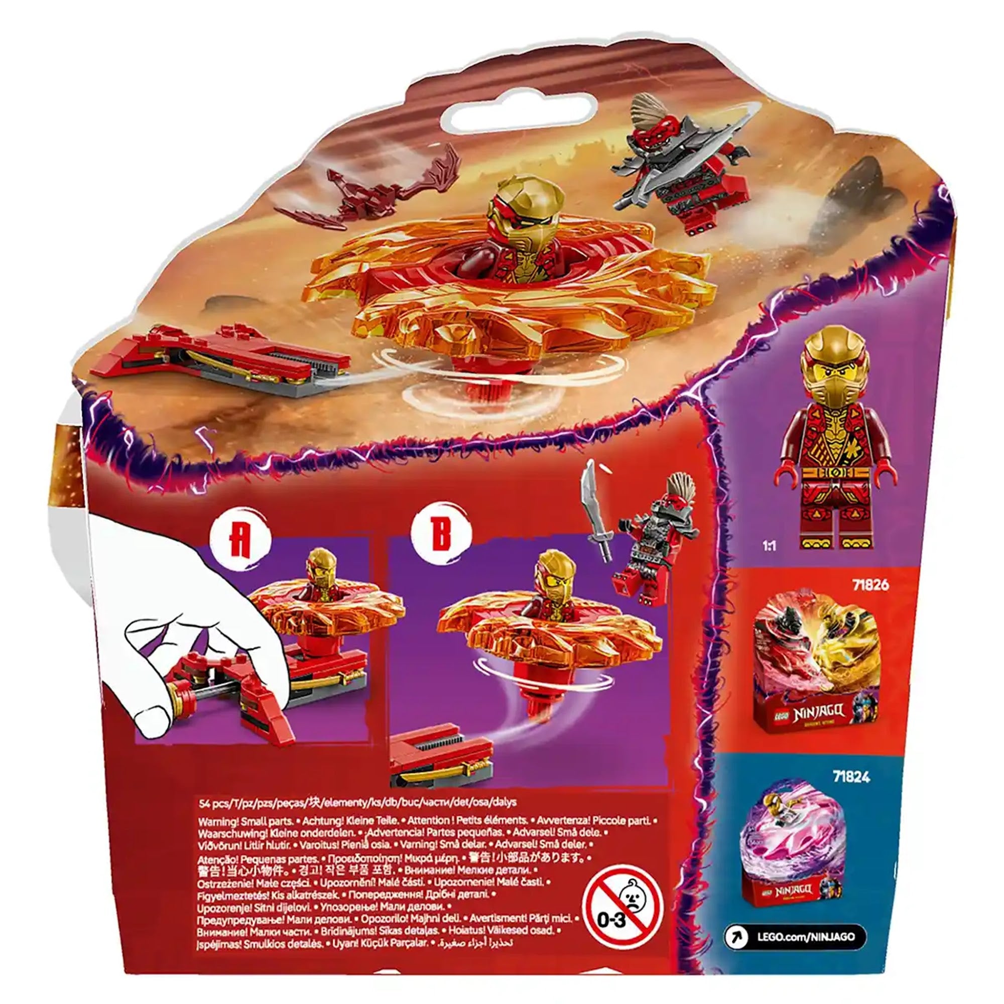 LEGO Ninjago LEGO 71823 Kai's Dragon Spinjitzu Spinner - Kiddy Zone