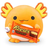 Snackles Medium - Axolotl holding PLUSH Reese's