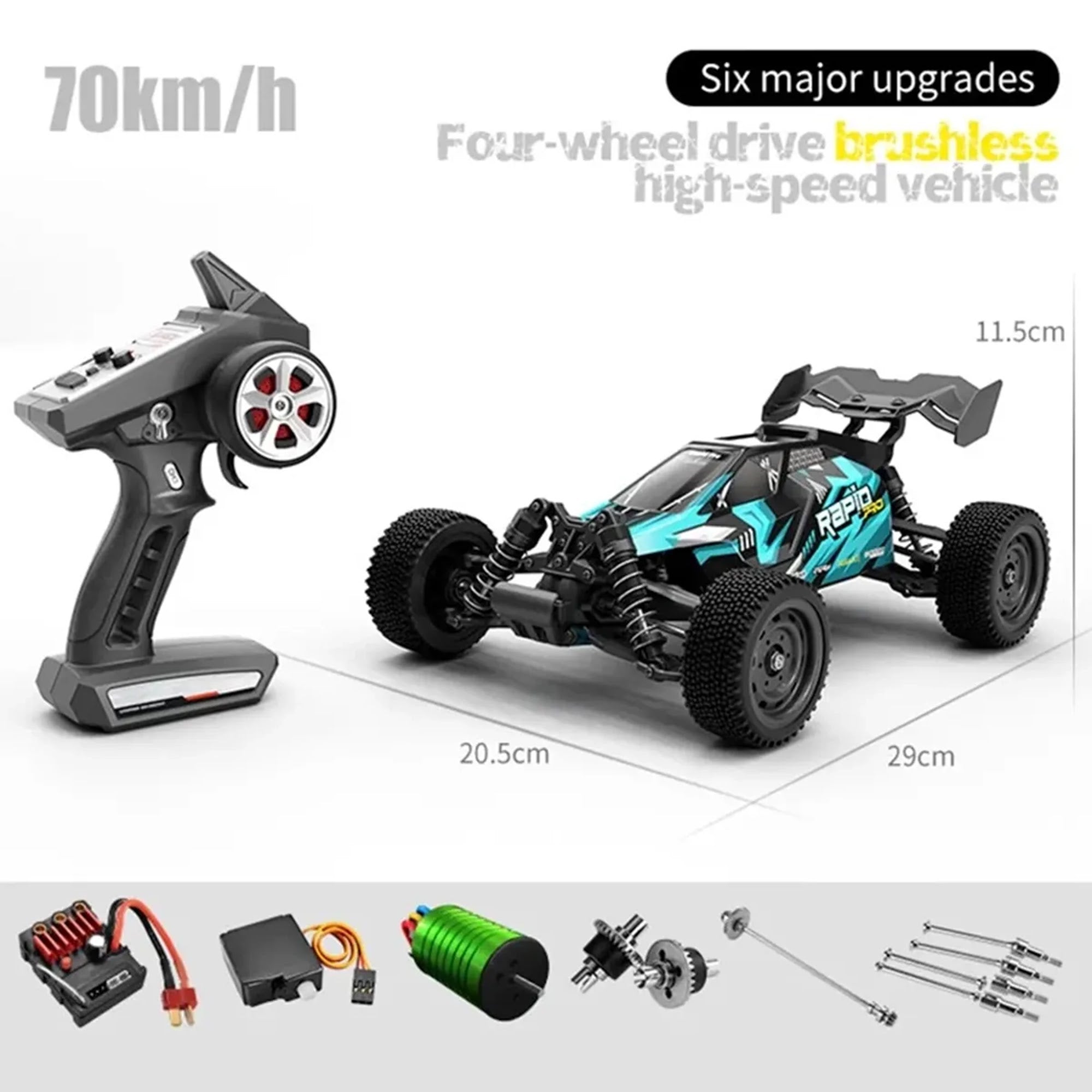 R/C 1:16 RAPID PRO CROSS COUNTRY VEHICLE - Kiddy Zone