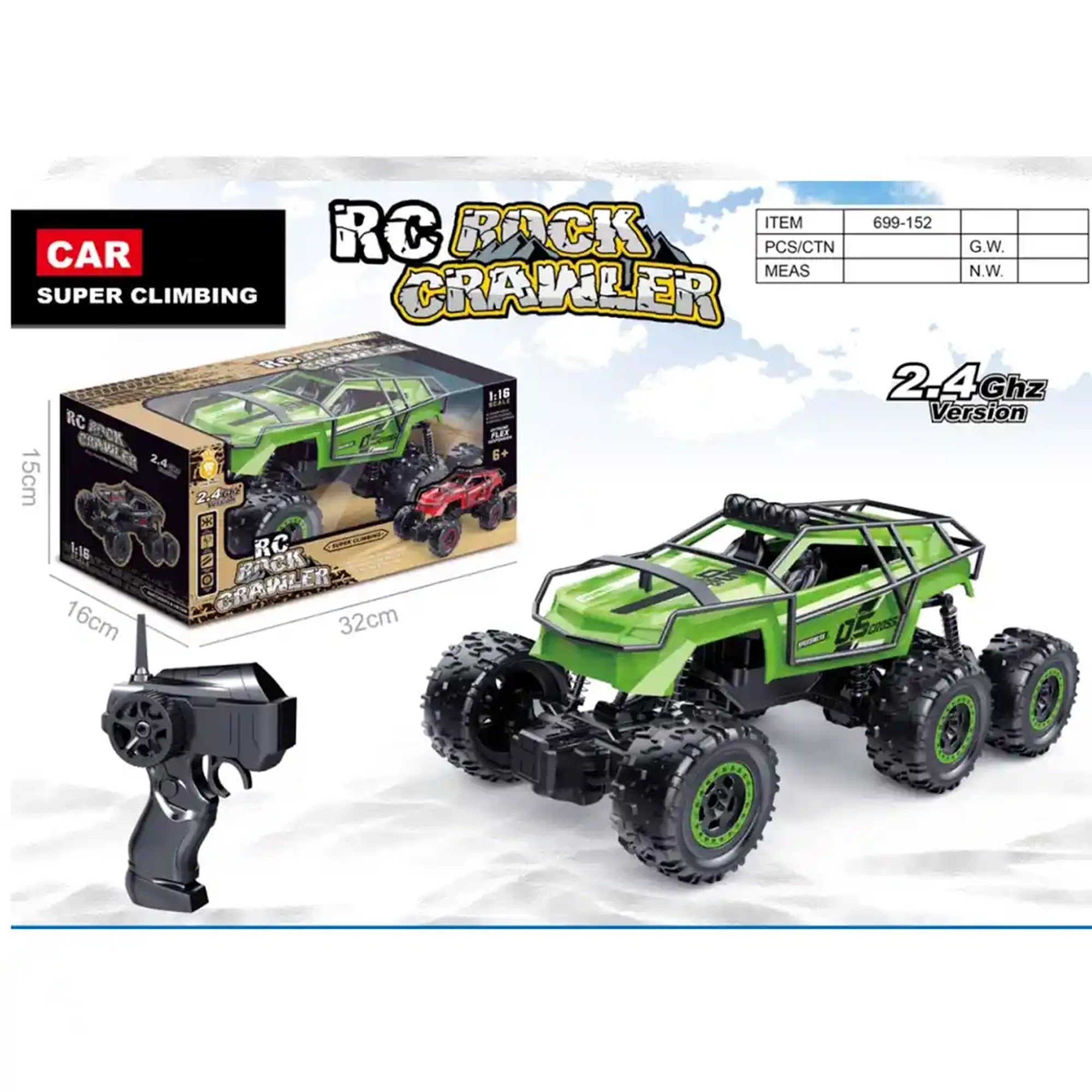 2.4G HIGH SPEED R/C CAR EXTREME FLEX SUSPENSION 6YRS+