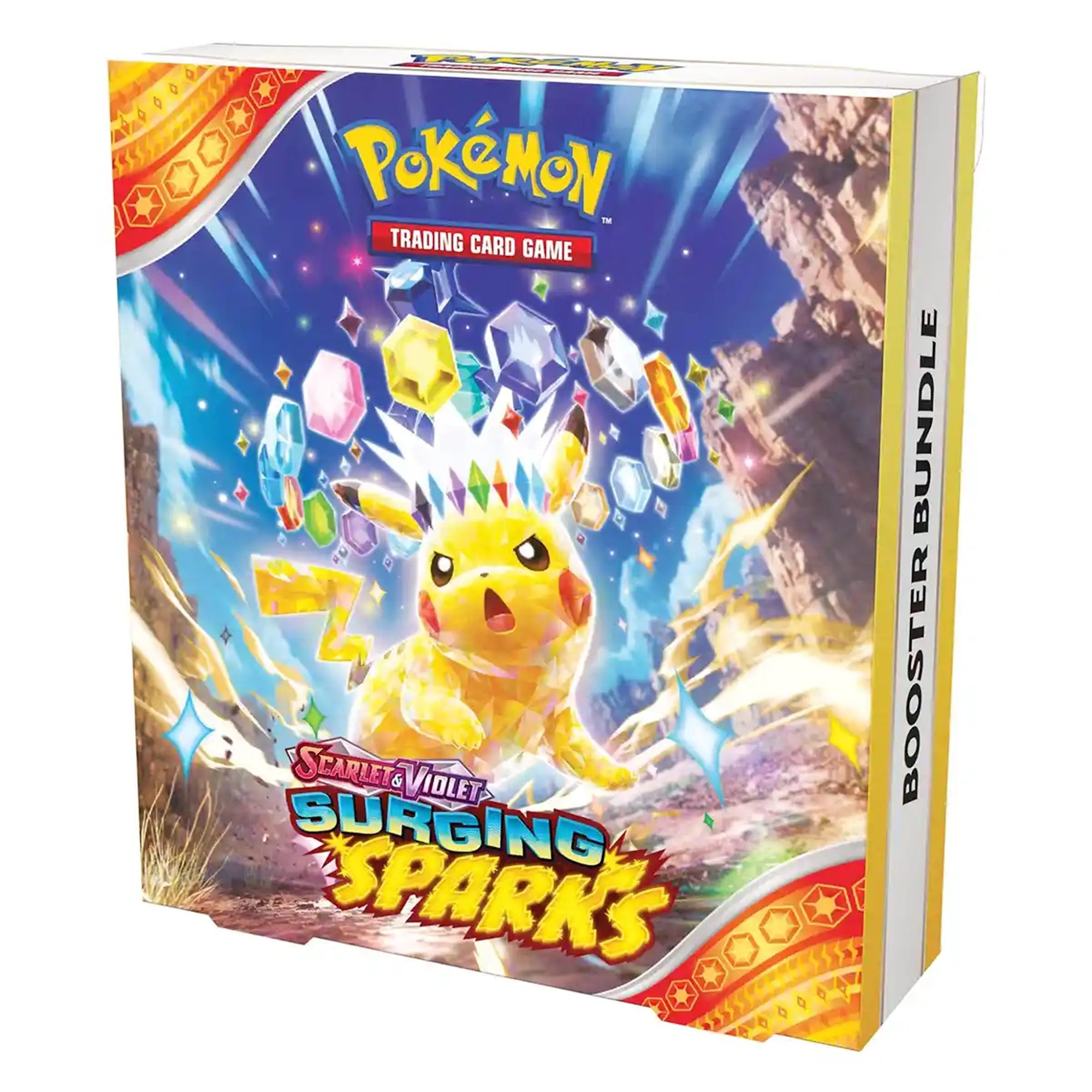 Pokemon Scarlet & Violet Surging Sparks Booster  Bundle - Kiddy Zone